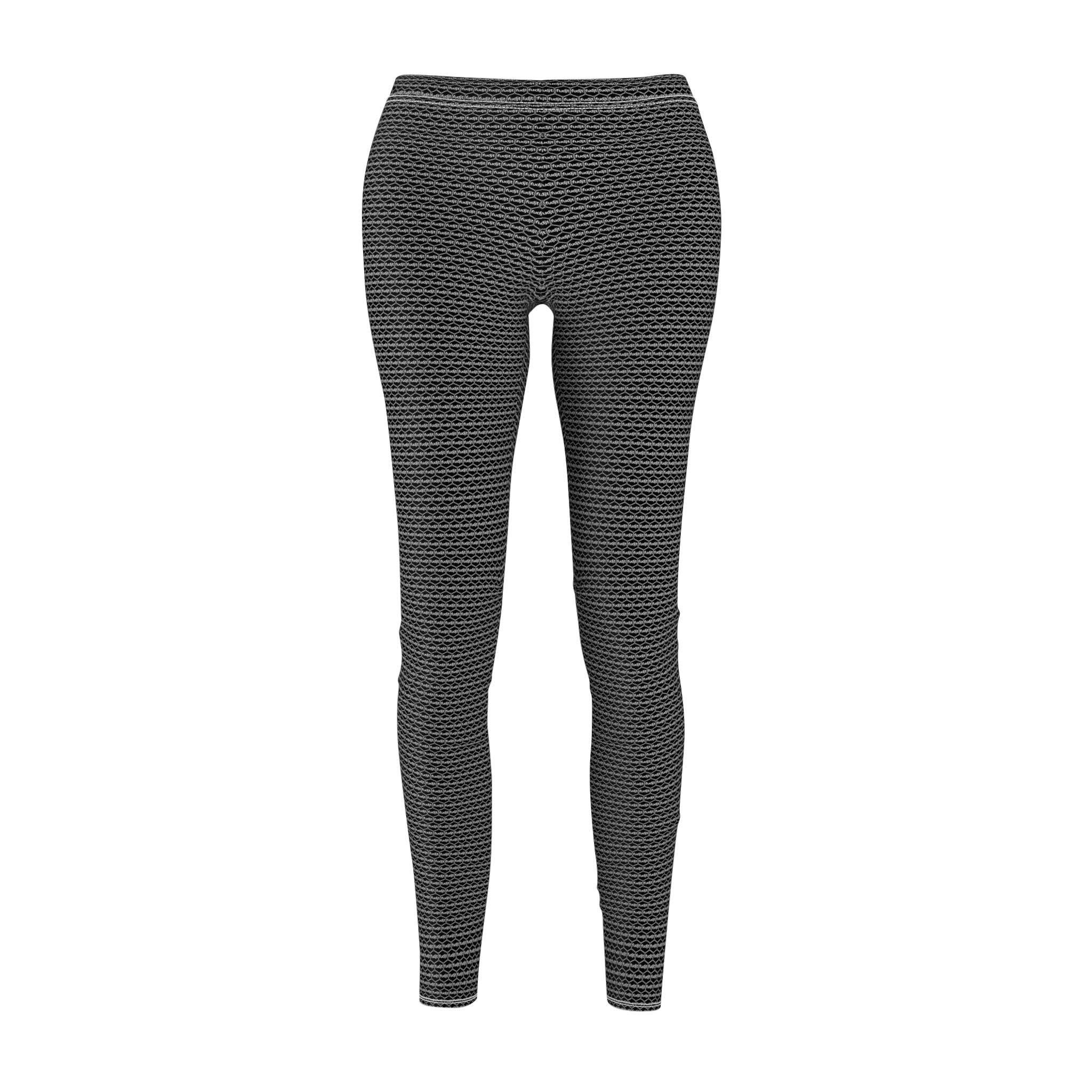 Black & White fudjt Unbroken Chain .5 Casual Leggings - view 2