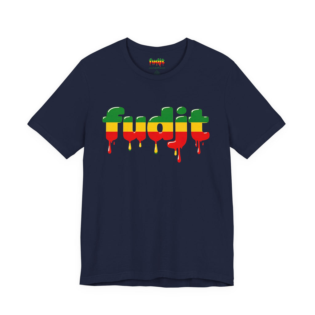 fudit Drip Logo Tee (Rasta Colors)