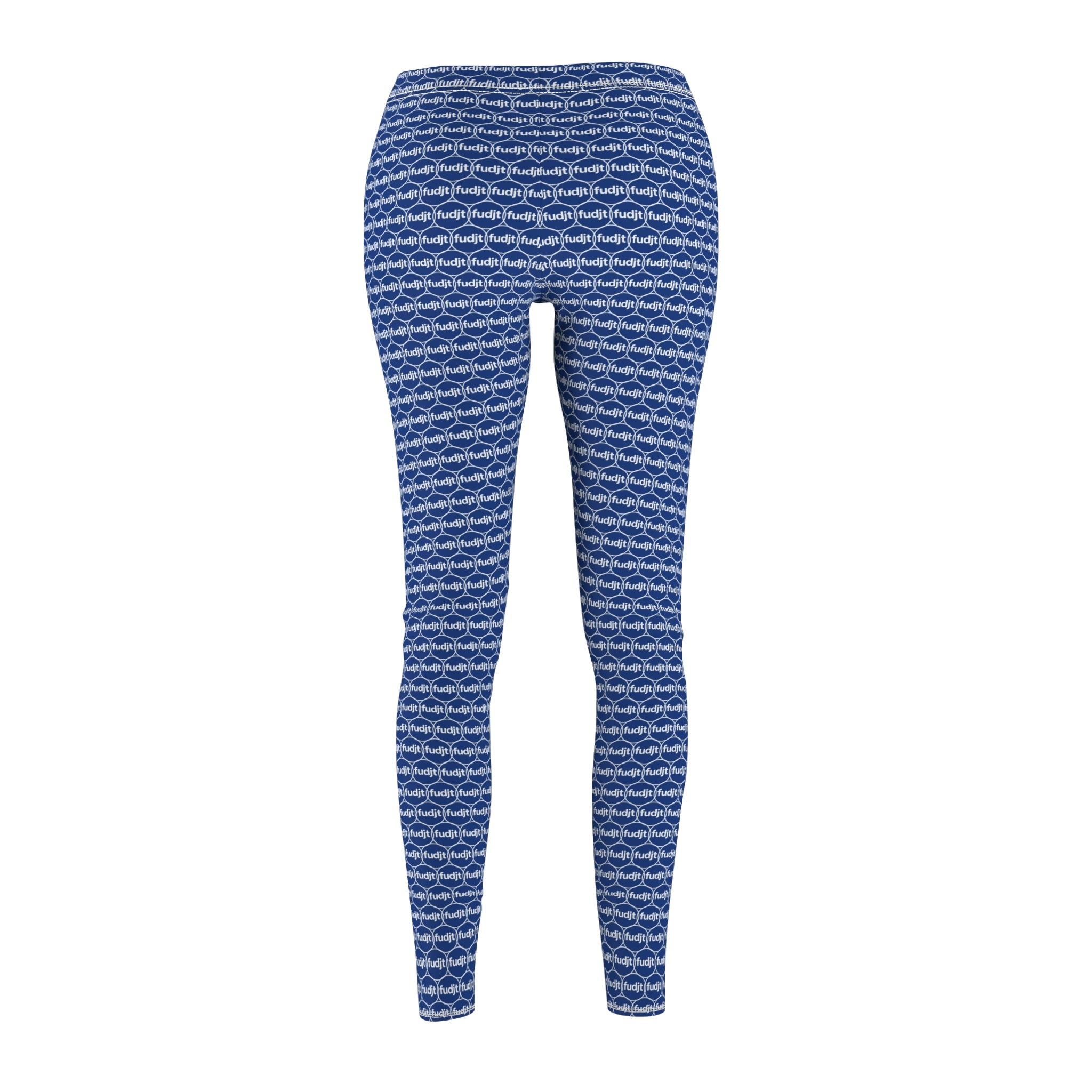 Dark Blue fudjt Unbroken Chain 1.25 Casual Leggings