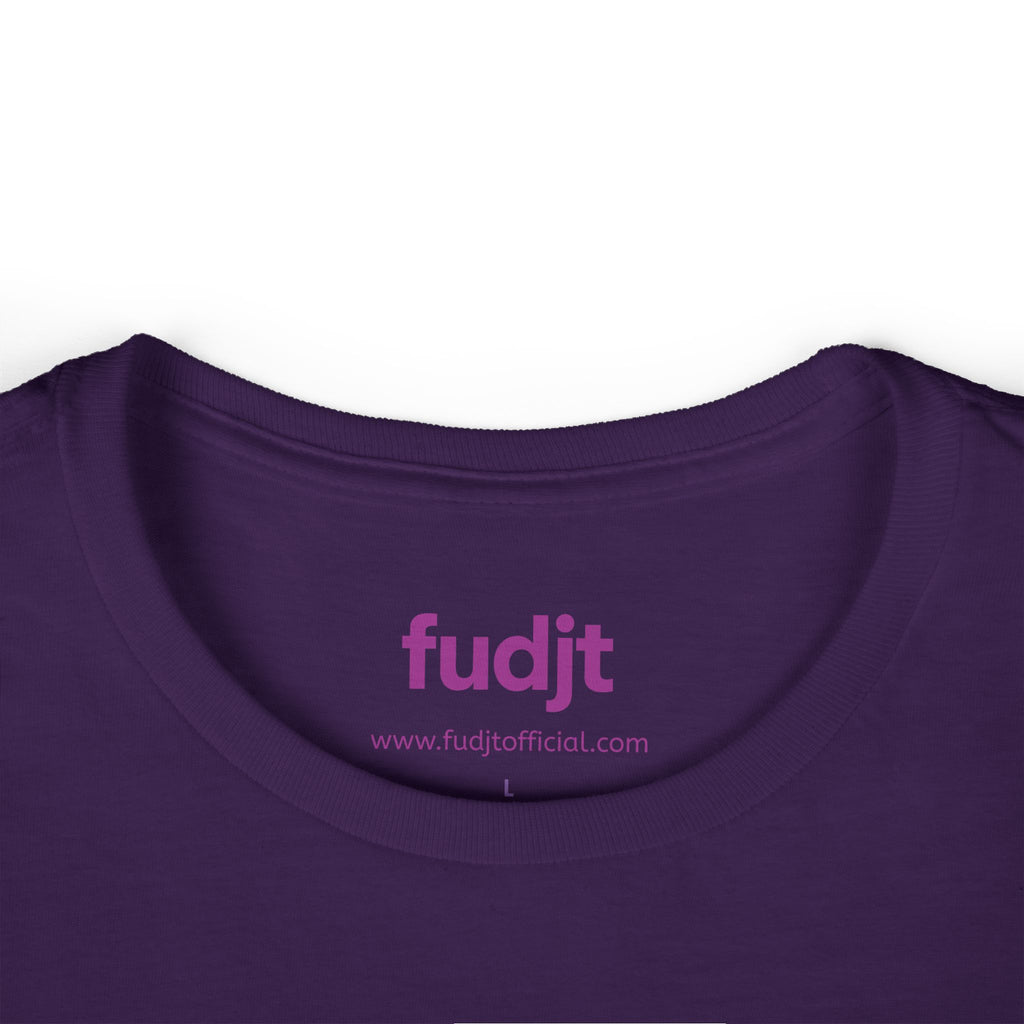 Women's fudjt Pink Drip Comfy Stylie Tee | 12 Colors