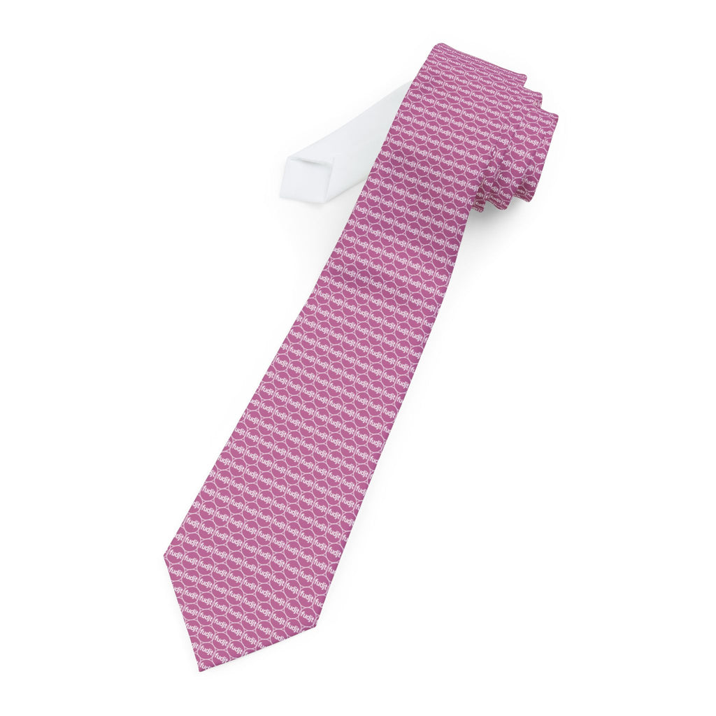 Light Pink Unbroken Chain fudjt Necktie