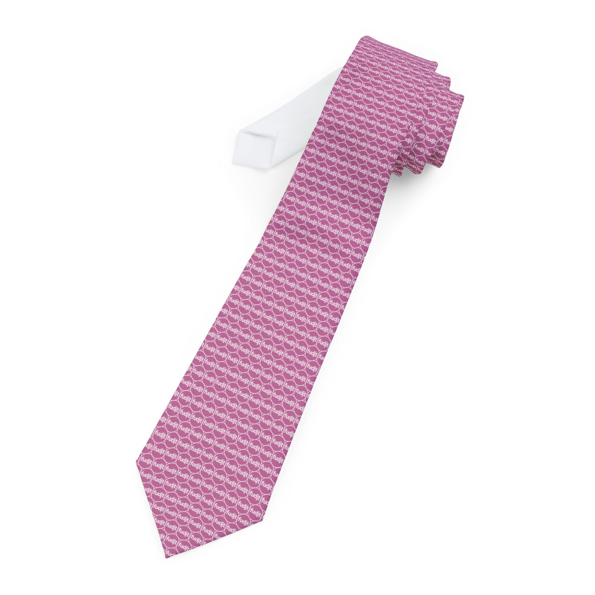 Light Pink Unbroken Chain fudjt Necktie