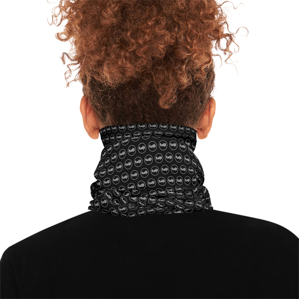 Black & White fudjt Circle .5 Neck Gaiter - view 3