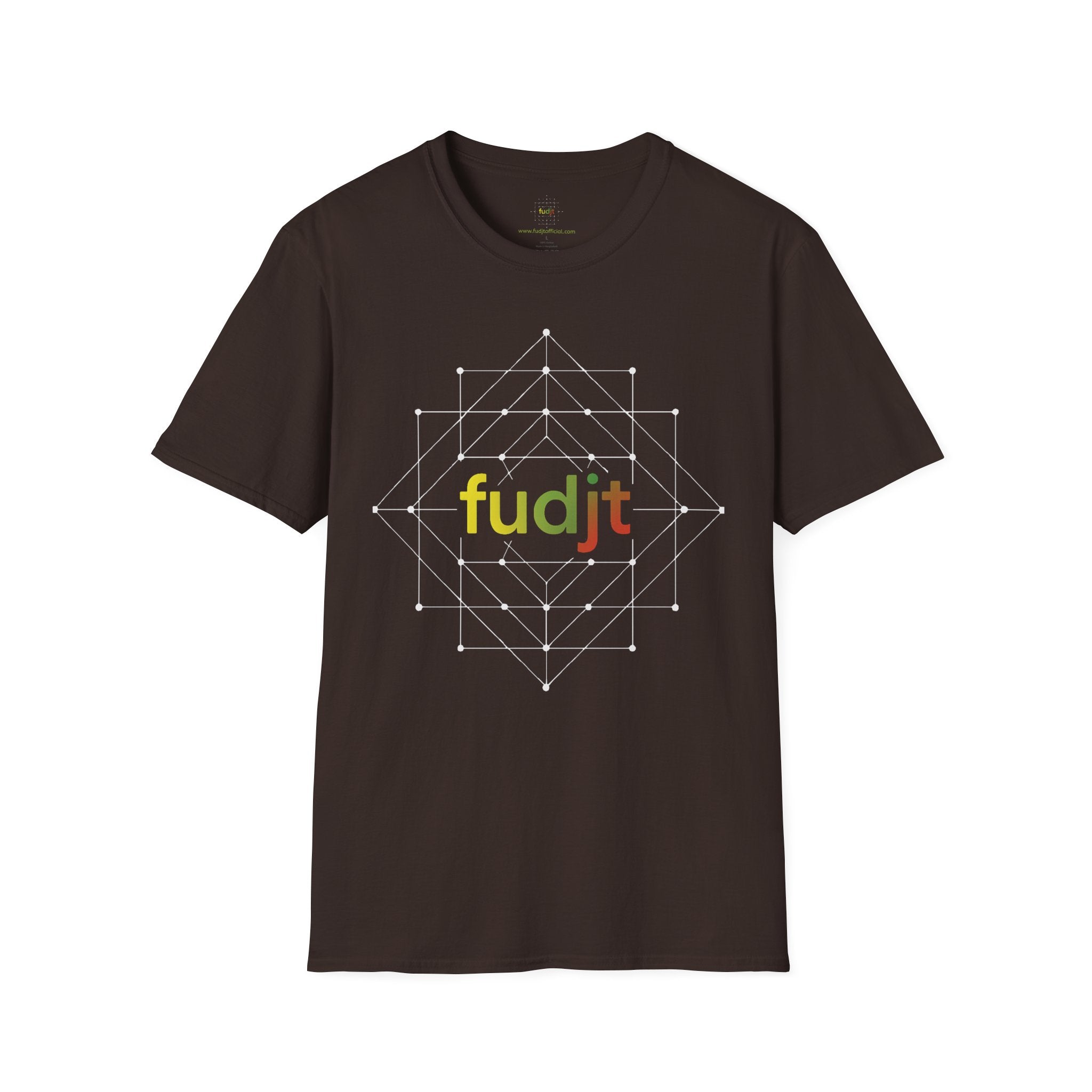 fudjt Geo Squares Everyday Tee | 6 Colors