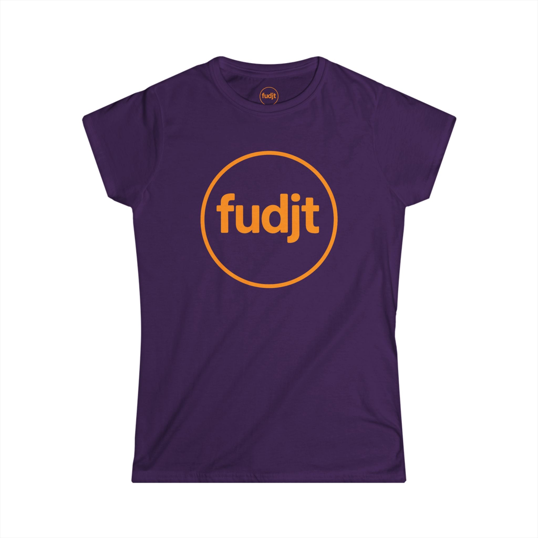 Orange fudjt Circle Women's Comfy Stylie Tee | 12 Colors