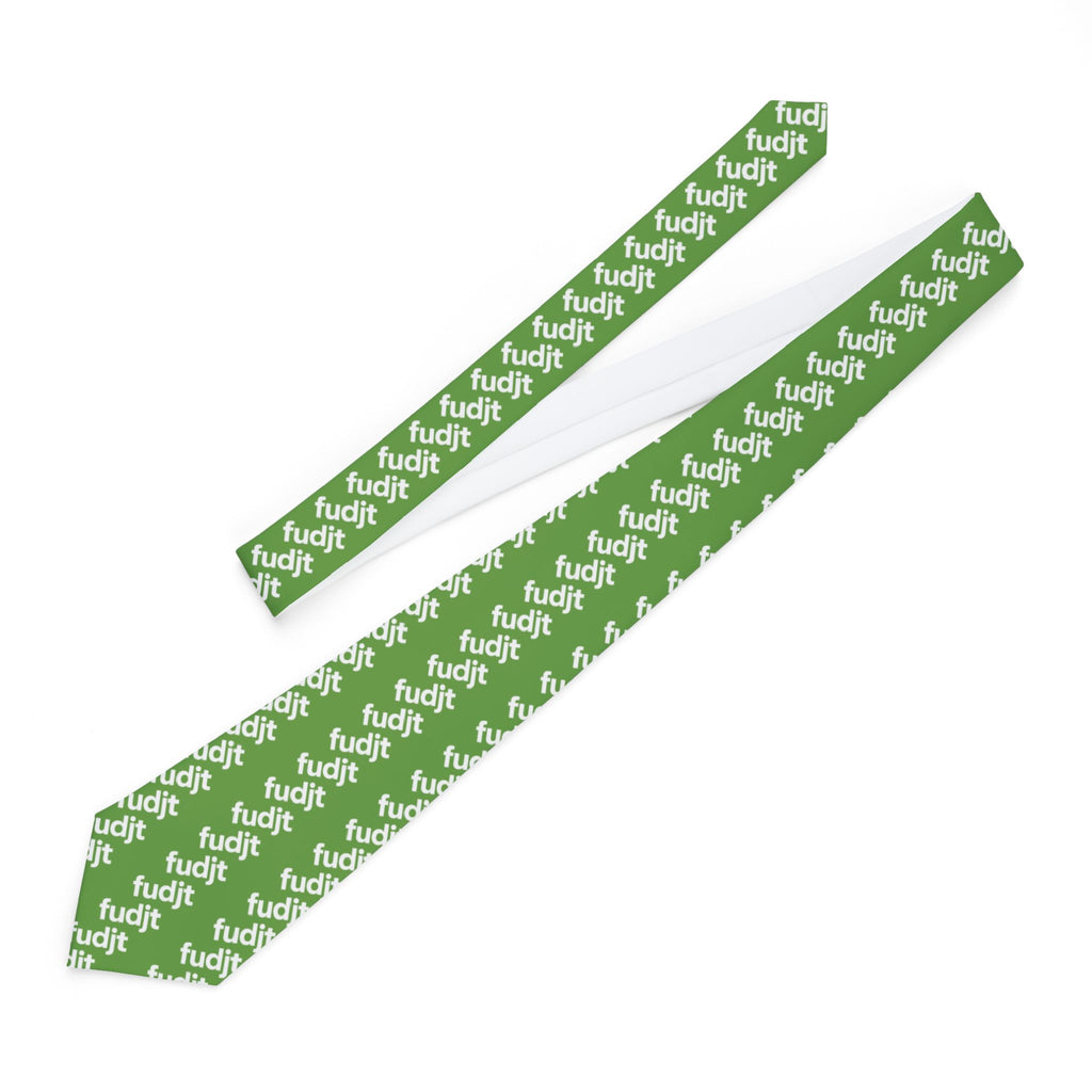 Green White fudjt 45-50 Fine Necktie