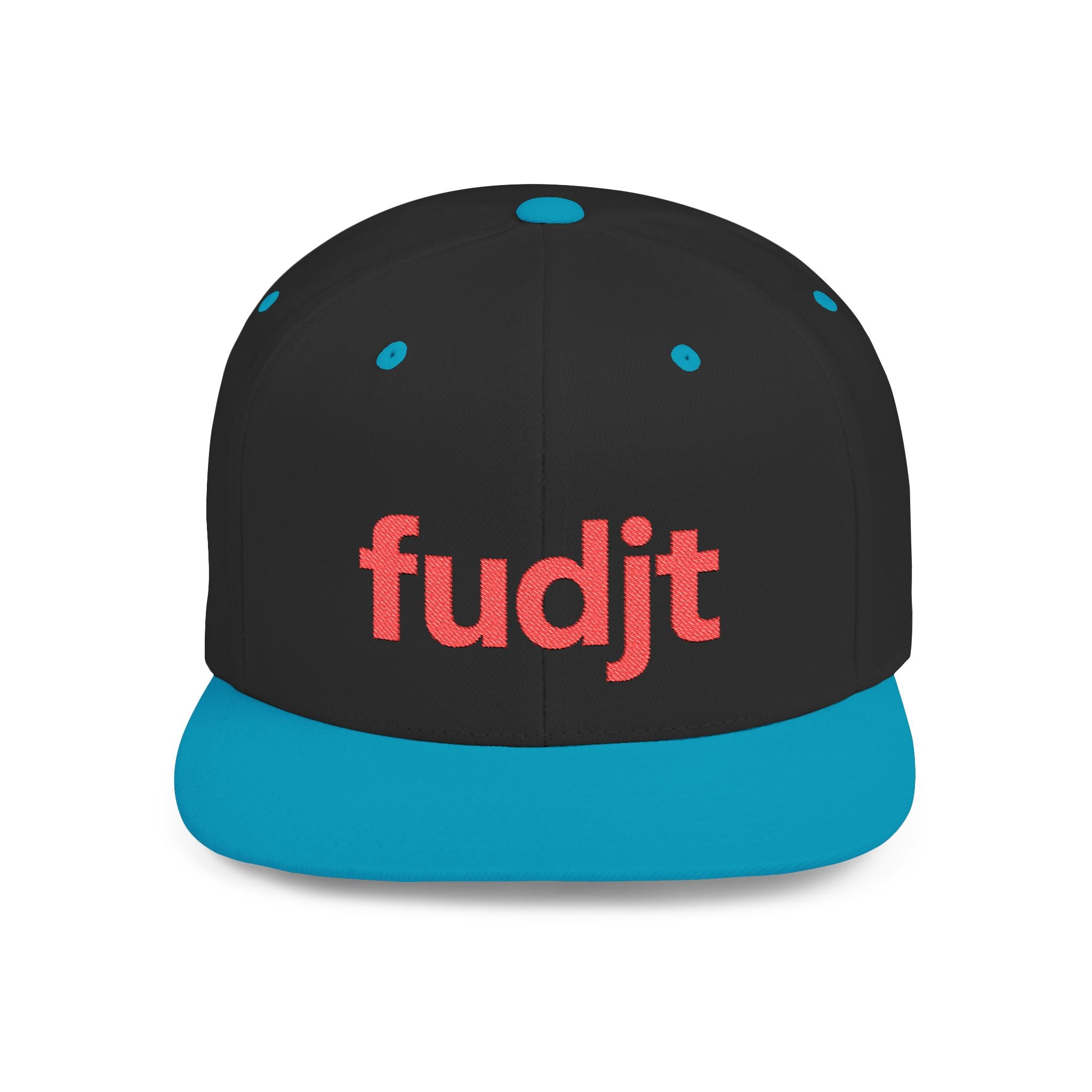 Stylish Flat Bill Snapback Red fudjt Streetwear Logo Cap | 12 Colors