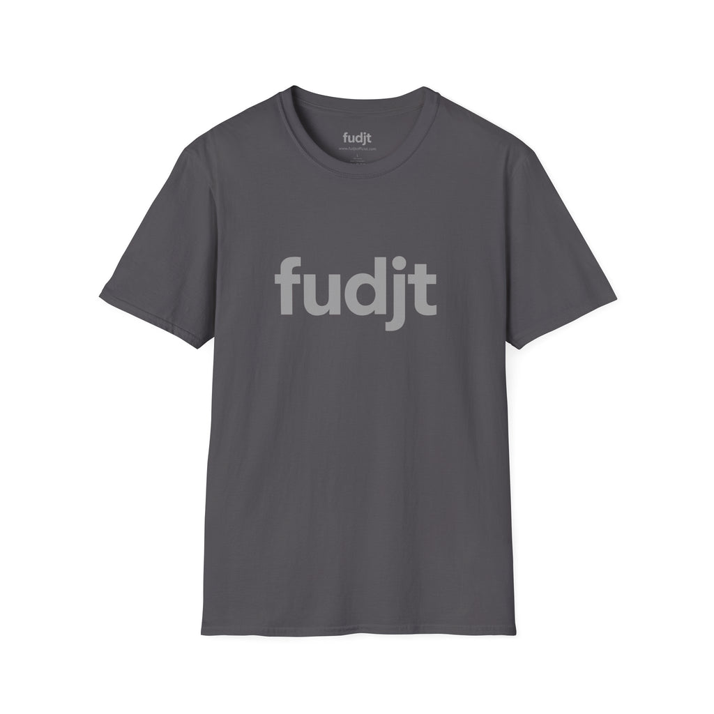 fudjt Everyday Style Gray logo Tee | 16 Colors