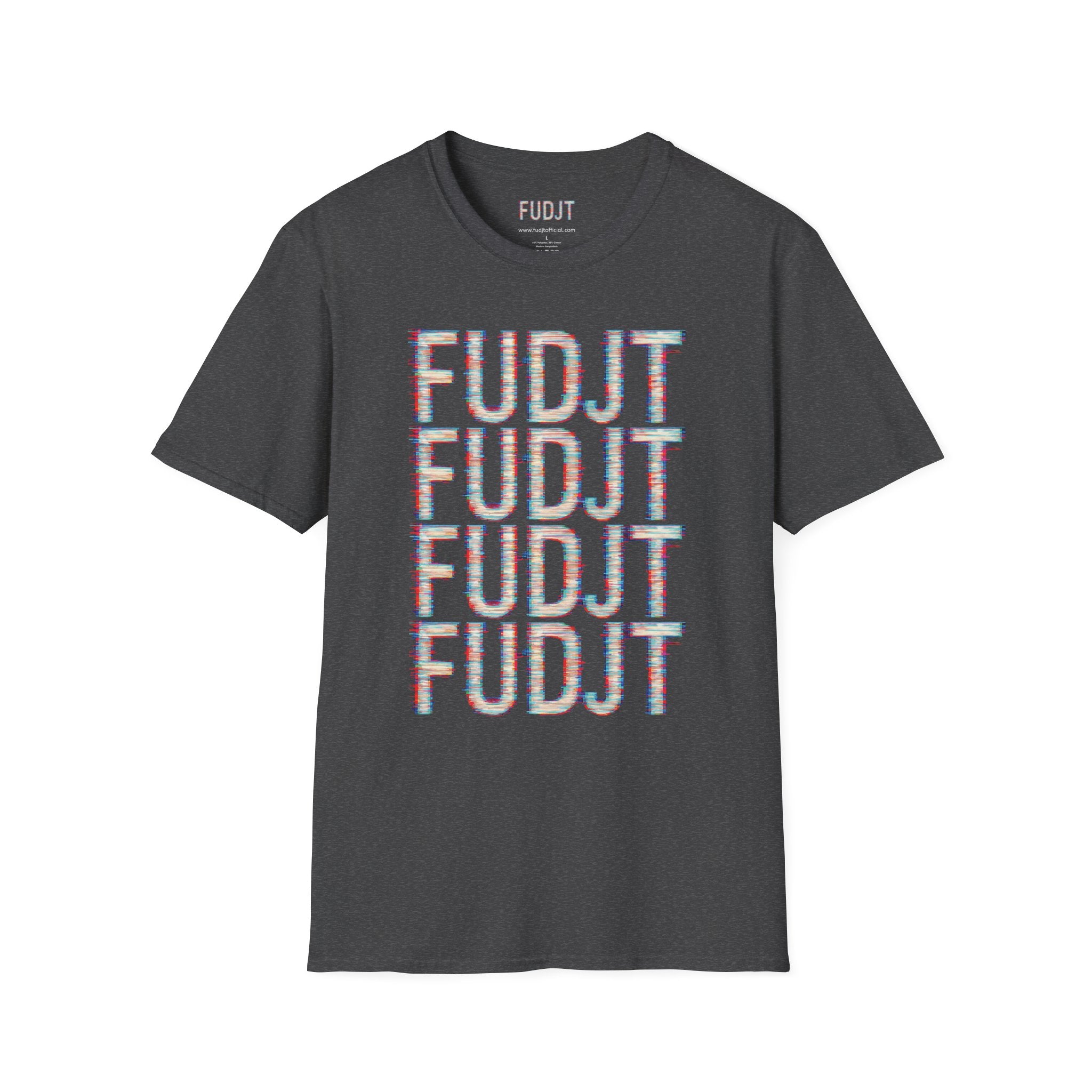 FUDJT Glitch Stack Everyday Tee | 10 Colors