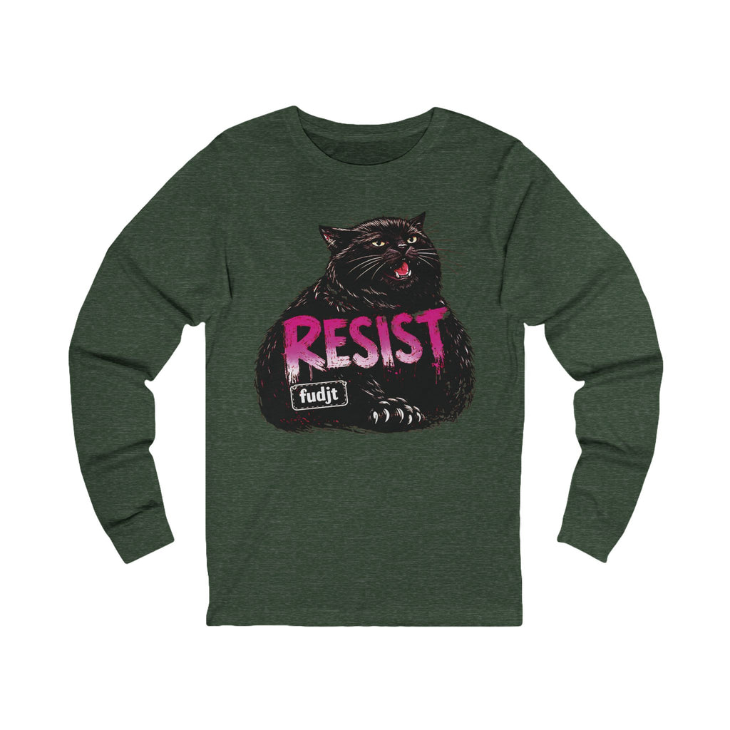 fudjt Resist Long Sleeve Tee | Black Pussycat | 13 Colors