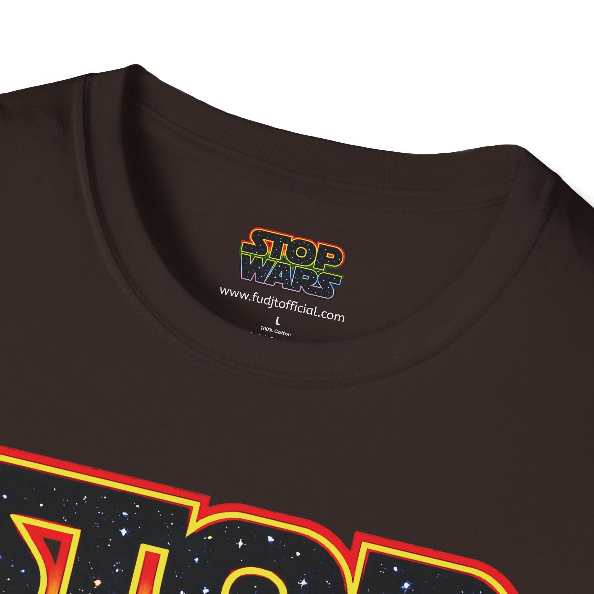 fudjt STOP WARS Everyday Tee - Retro Protest Graphic, White fudjt | 12 Colors