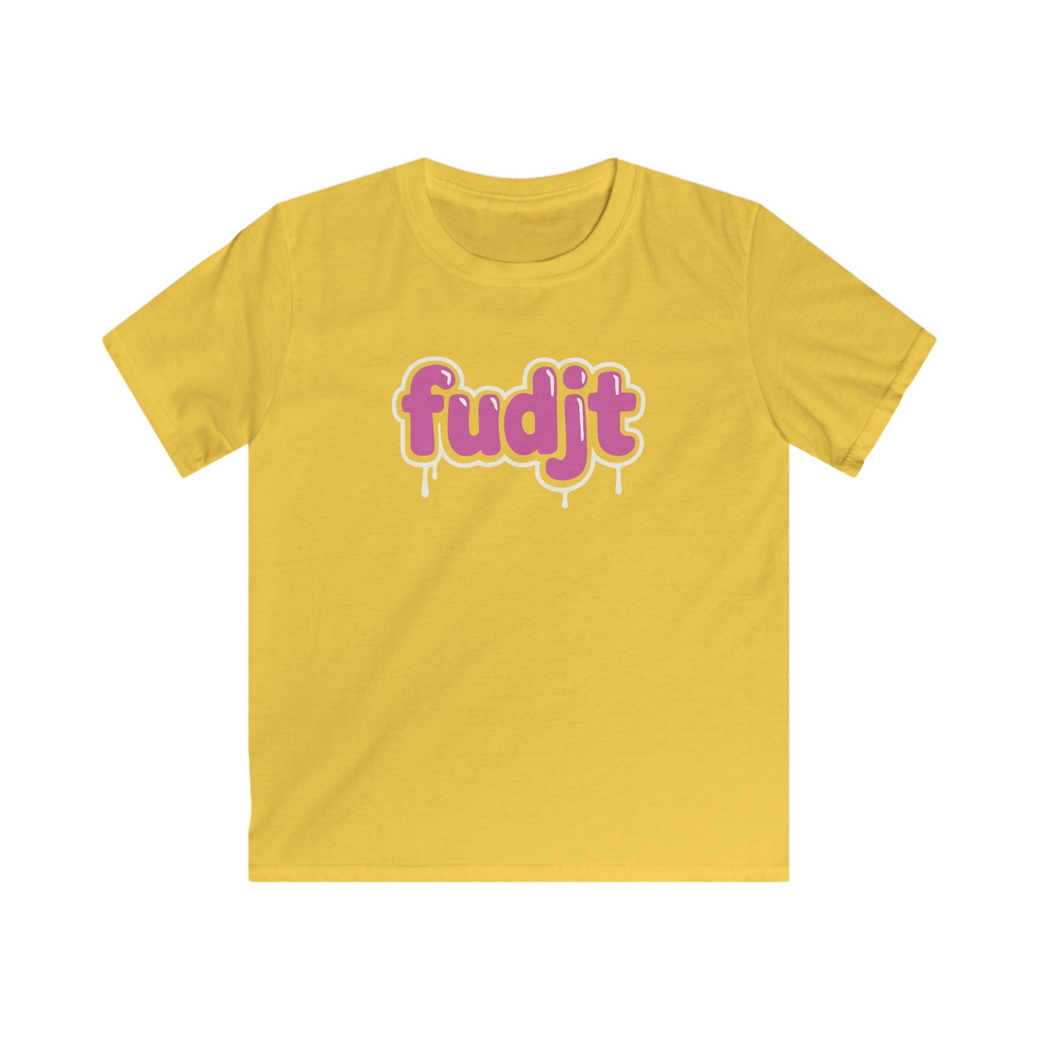 fudjt Kids Pink Drip Tee | 5 Colors