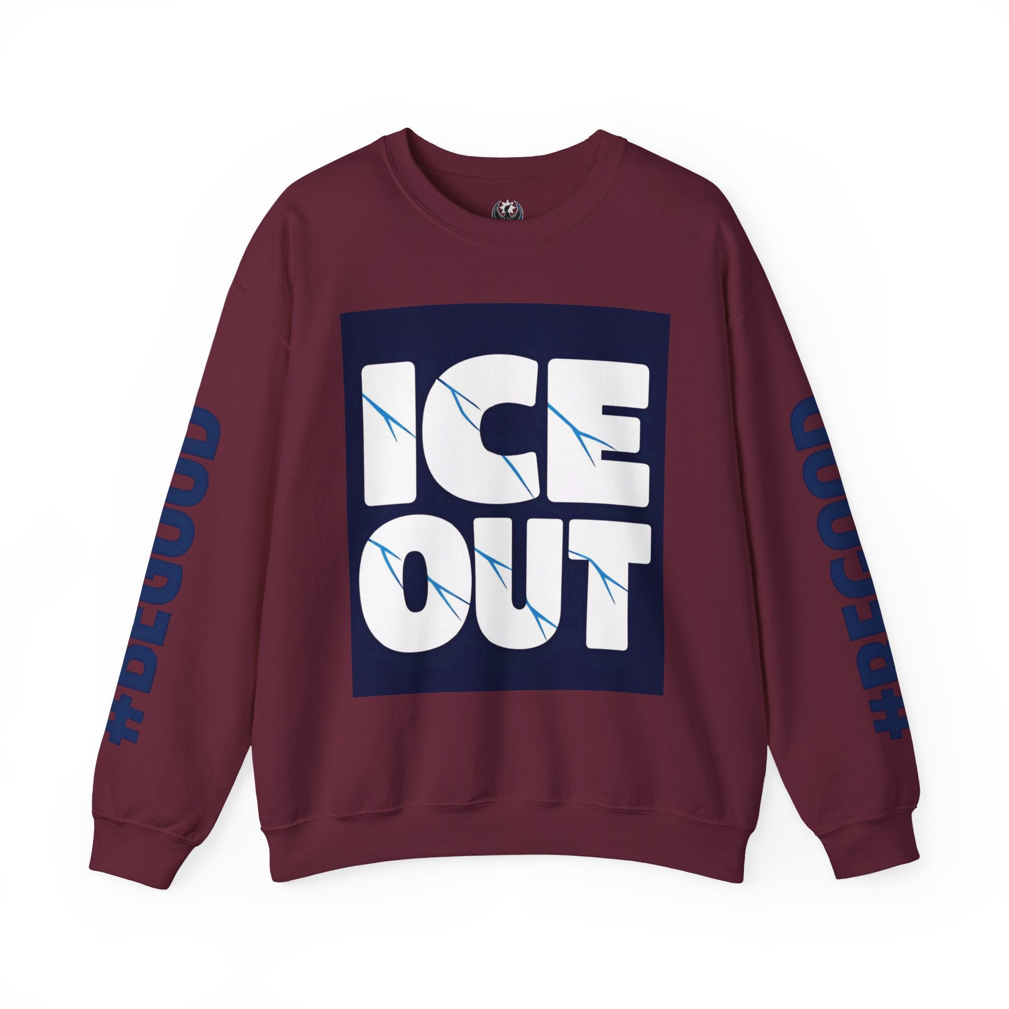 Ice Out Crewneck Sweatshirt — #PRETTIGOOD Graphic Pullover | 10 Colors