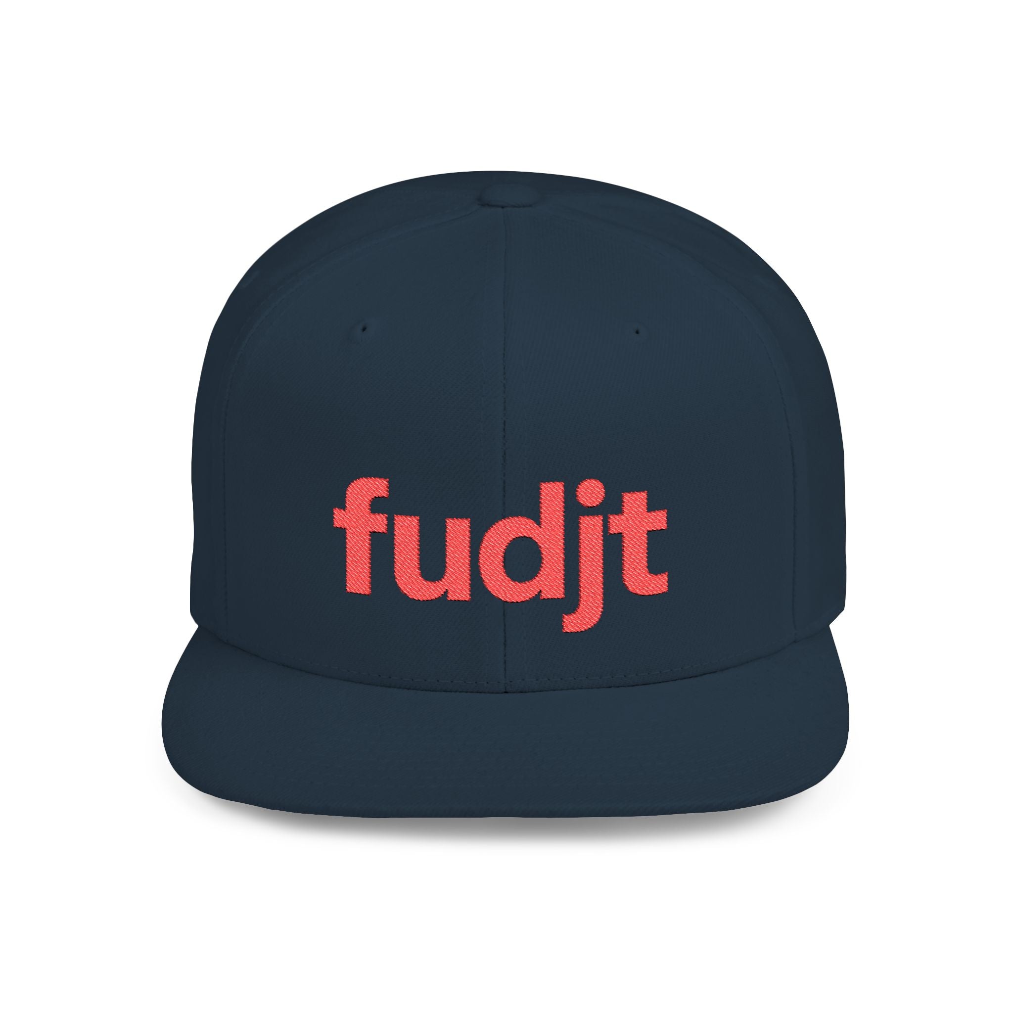 Stylish Flat Bill Snapback Red fudjt Streetwear Logo Cap | 12 Colors