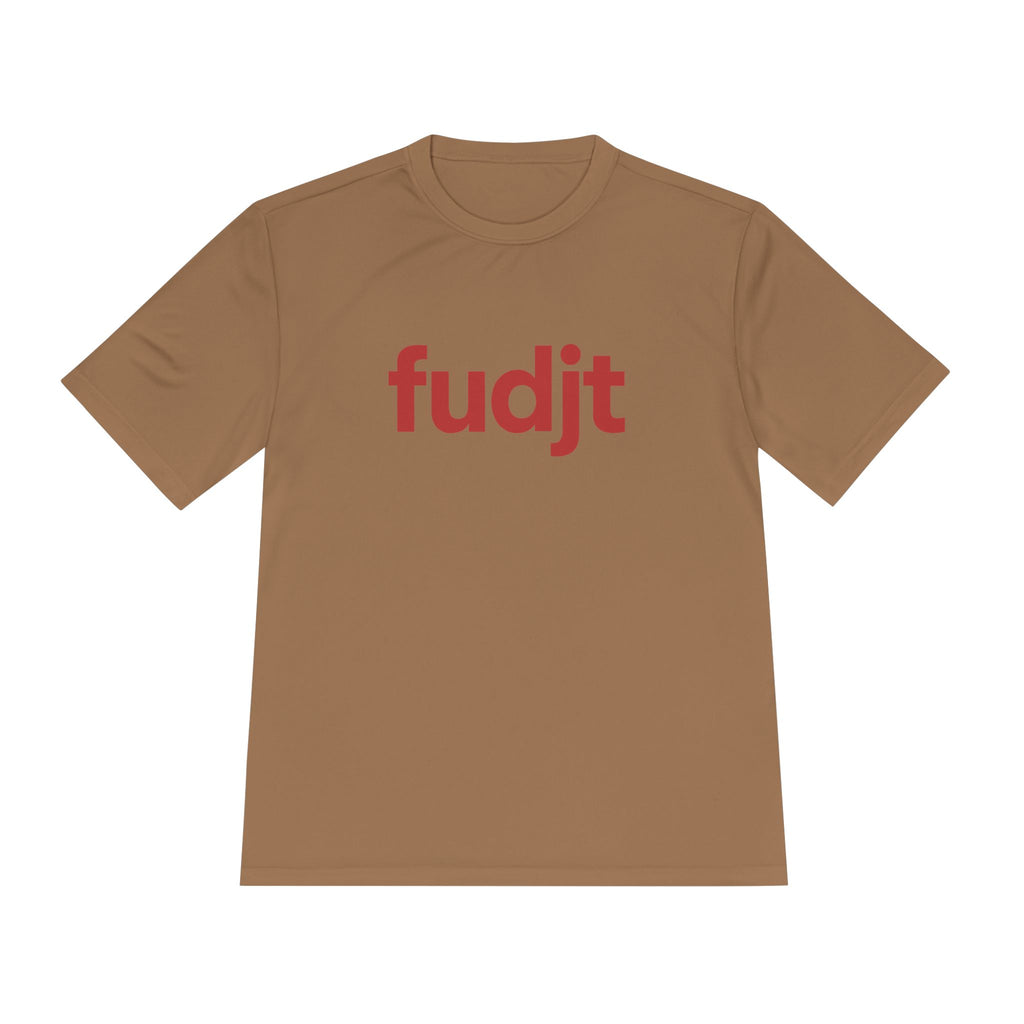 Red fudjt design Moisture Wicking Performance Tee | 13 Colors