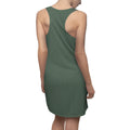 Dark Blue Golden fudjt No Kings .5 Chic Racerback Dress