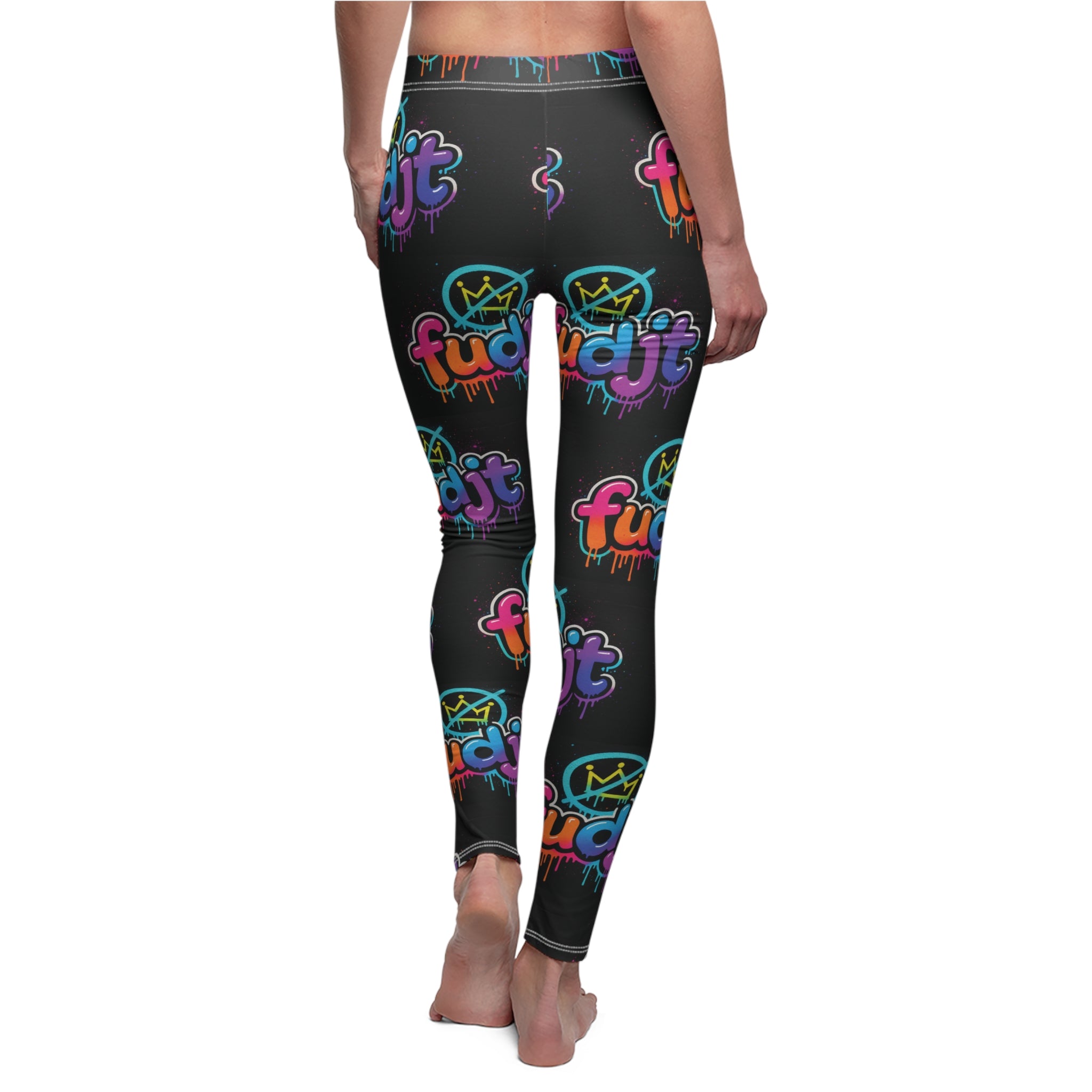 fudjt No Kings Clown Town 10 Leggings