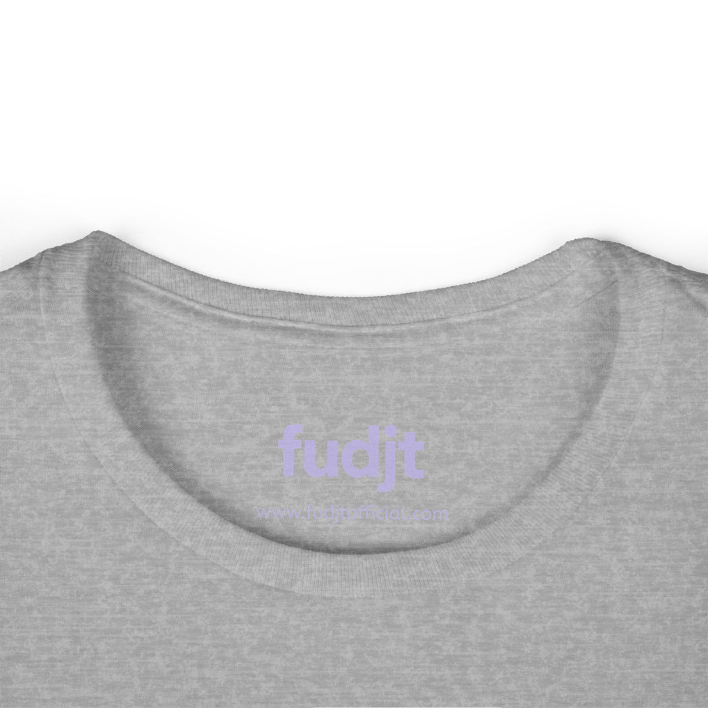 Women's Lavender fudjt logo Comfy Stylie Tee | 12 Colors