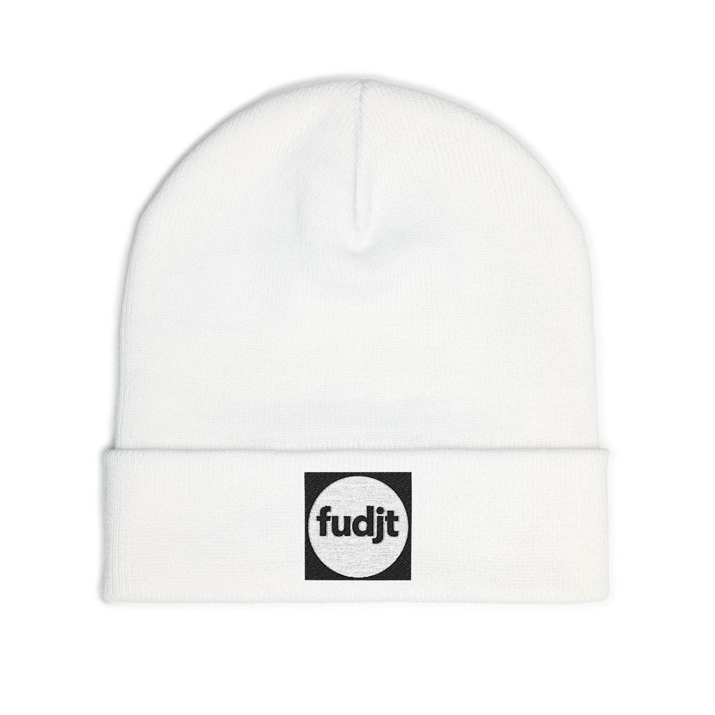 Black Square fudjt Circle Knit Beanie | 6 Colors