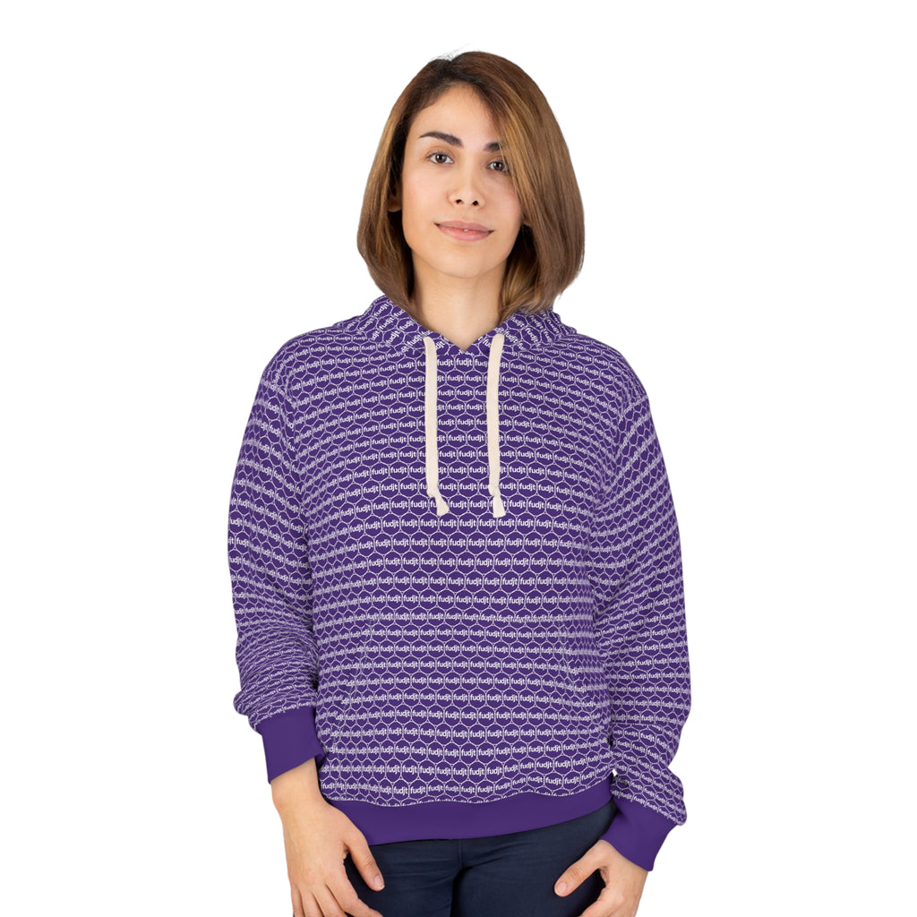 Purple fudjt Unbroken Chain Hoodie | All Over 1.25