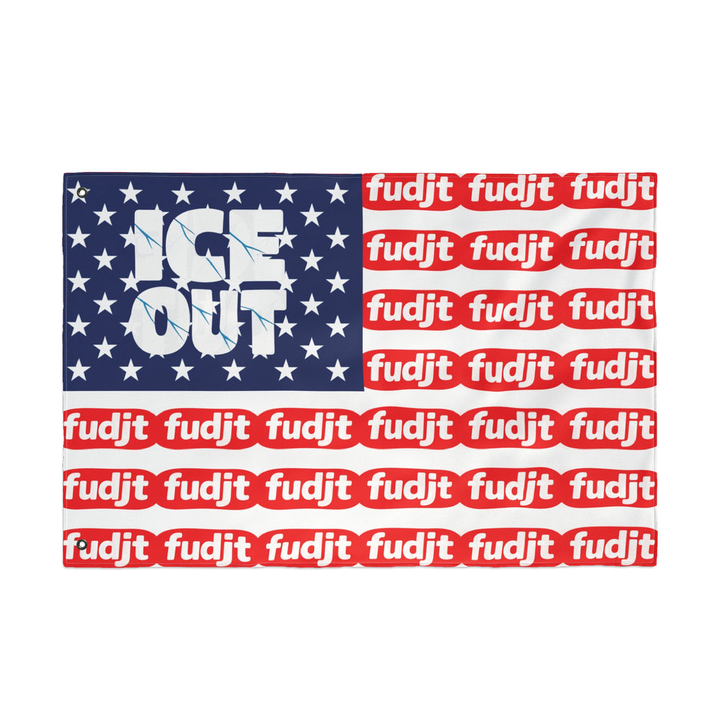 ICE OUT Stars & Stripes fudjt Flag | 2 Sizes