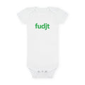 Green fudjt Logo Baby Onesie | 4 Colors