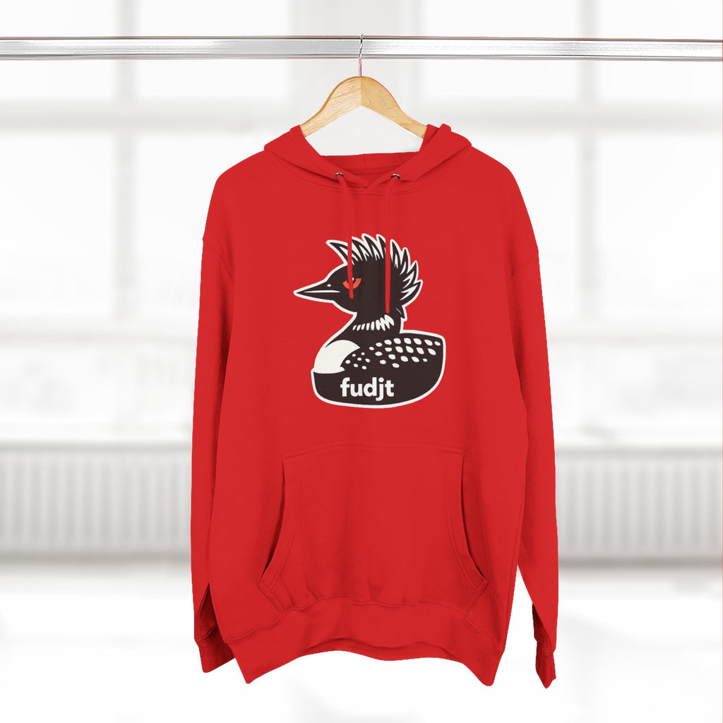 fudjt Rebel Loon Decoy Hoodie – Premium Fleece Pullover | 15 Colors