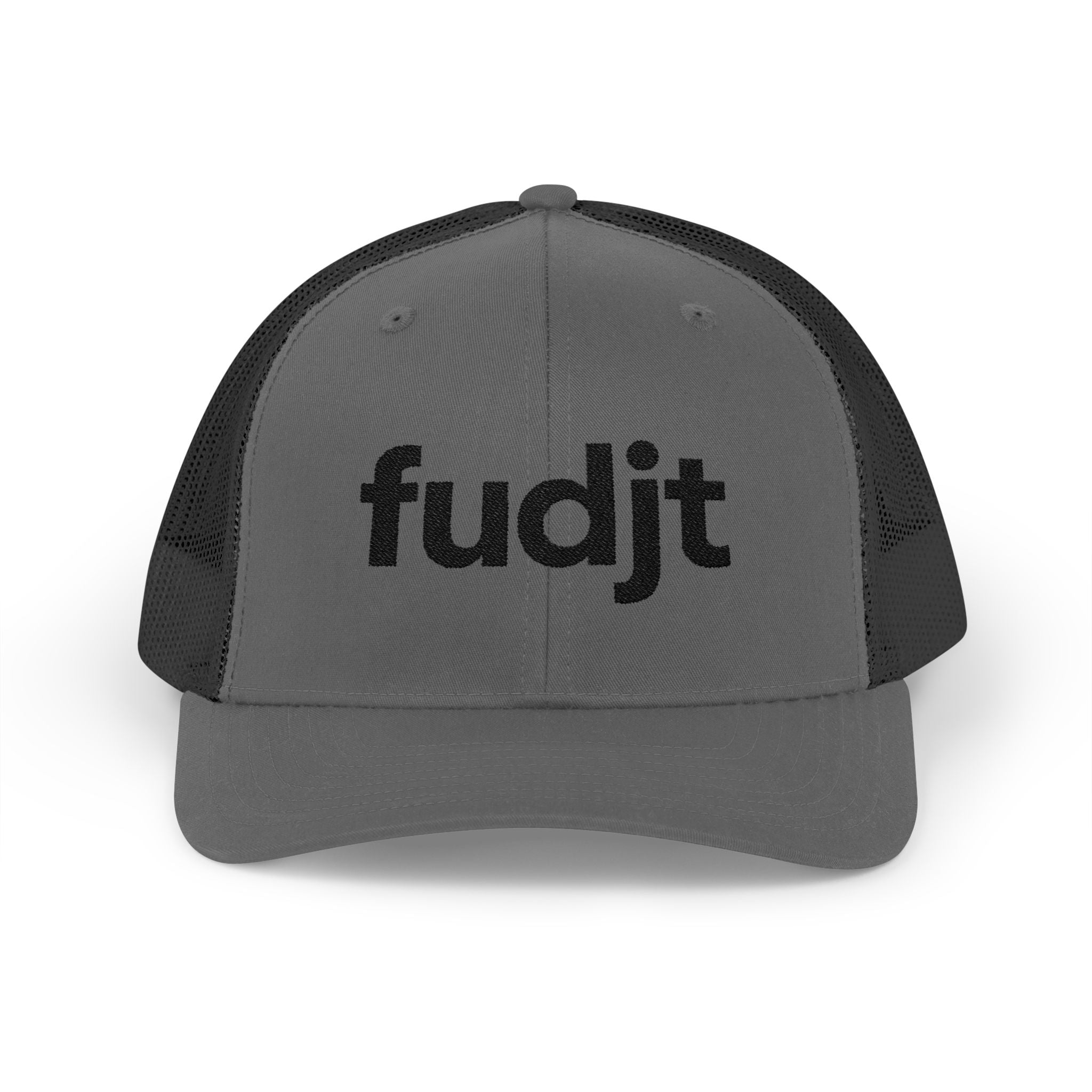 Black fudjt logo Snapback Trucker Cap | 6 Colors