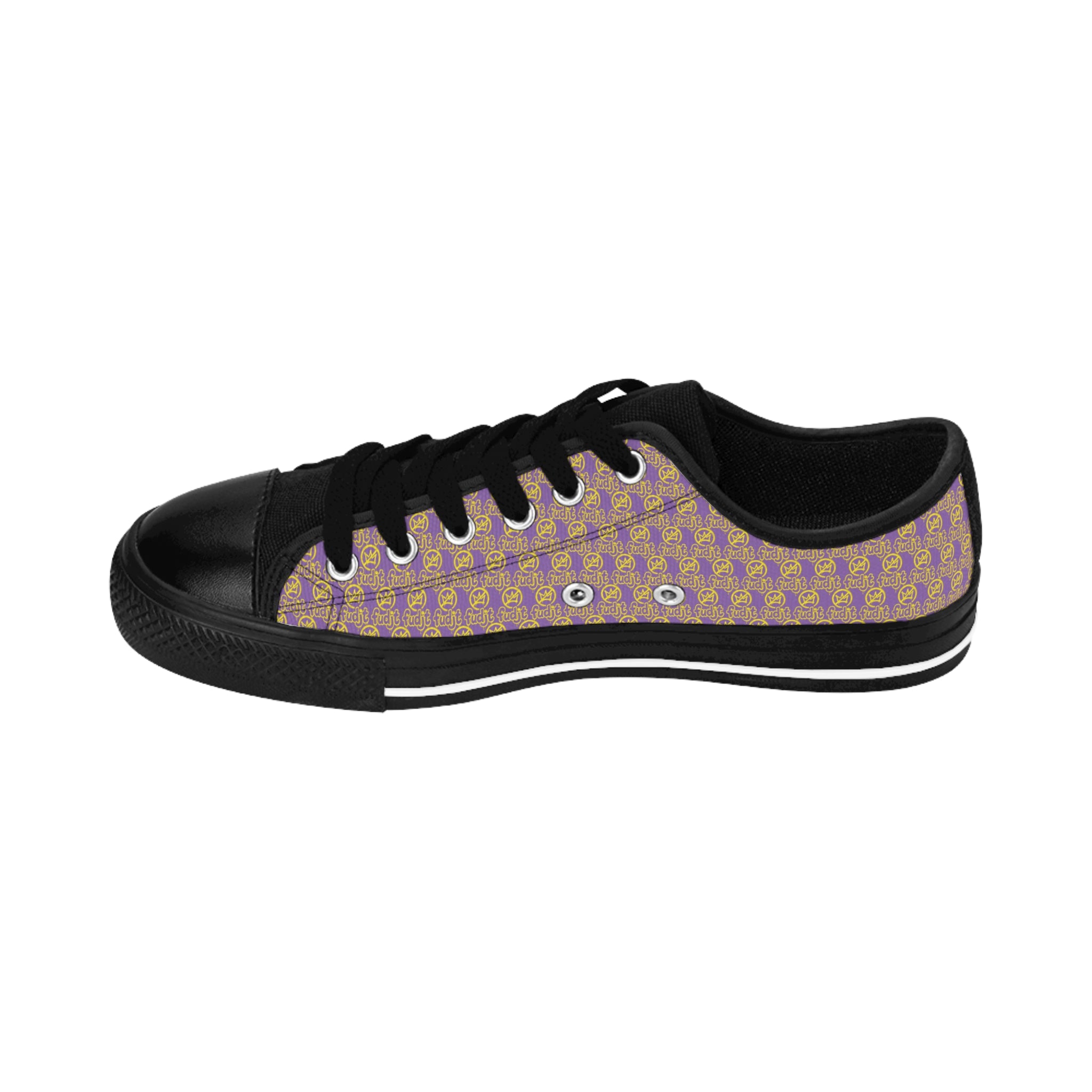 Light Purple Golden fudjt No Kings Street Style Sneakers | Men & Boys All Over .5 Low Top