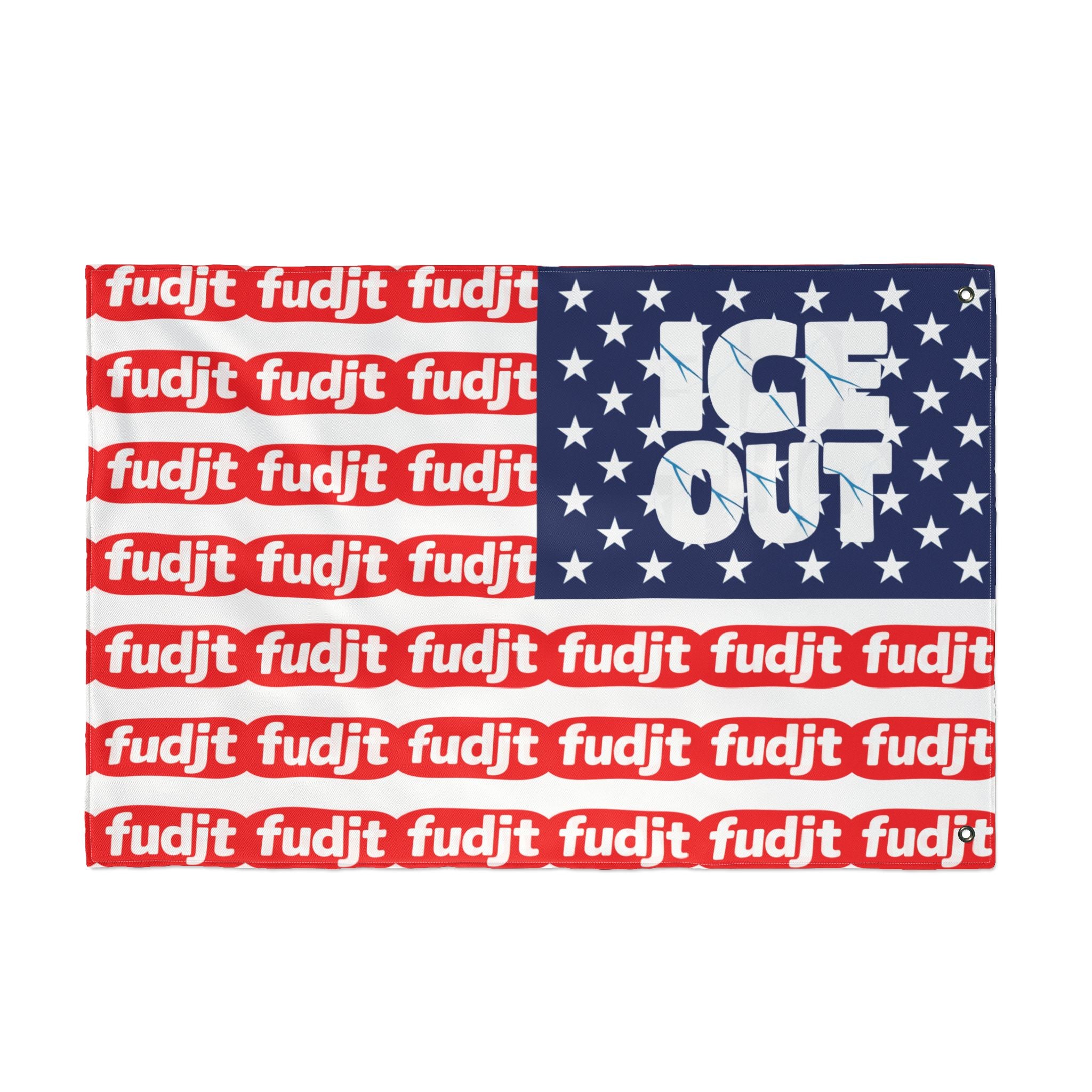 ICE OUT Stars & Stripes fudjt Flag | 2 Sizes