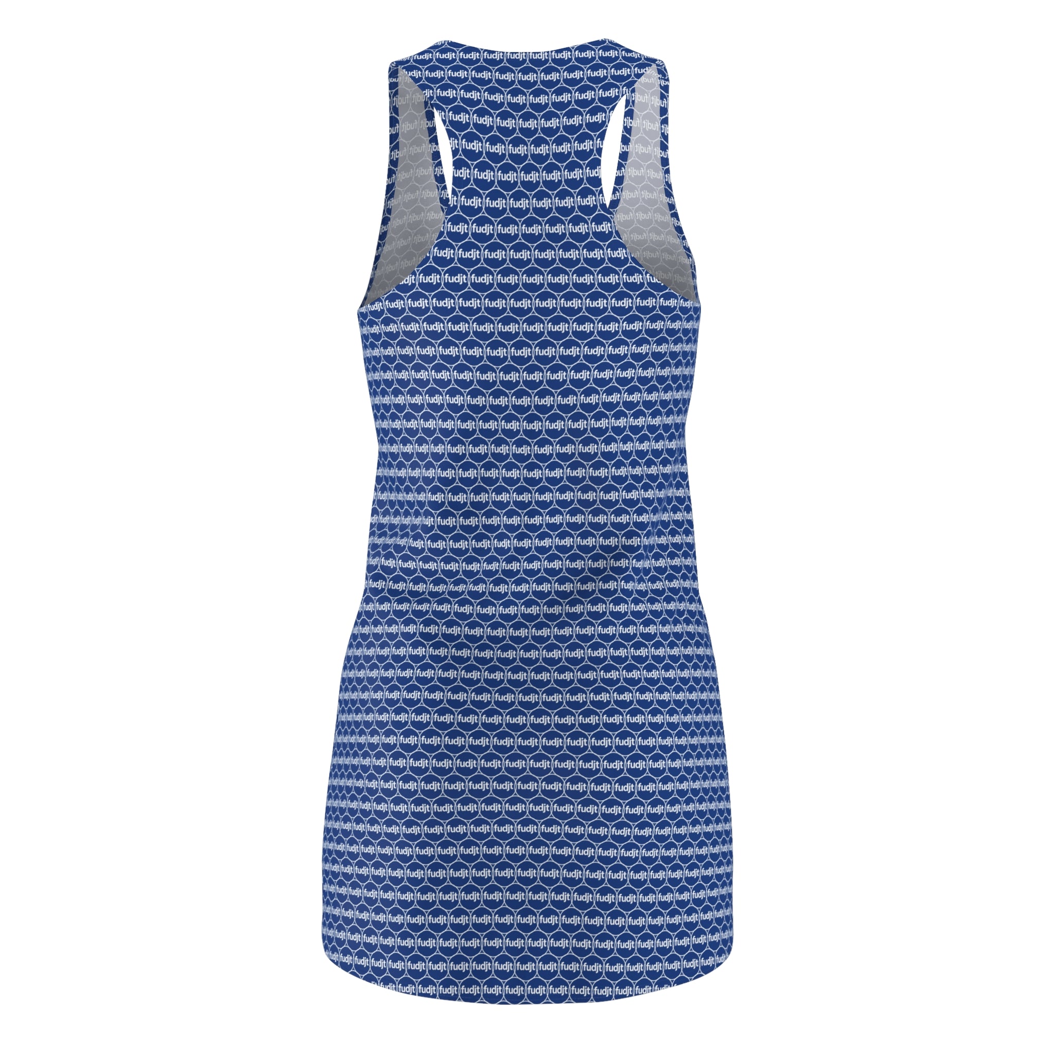 Dark Blue fudjt Unbroken Chain 1.25 Chic Racerback Dress