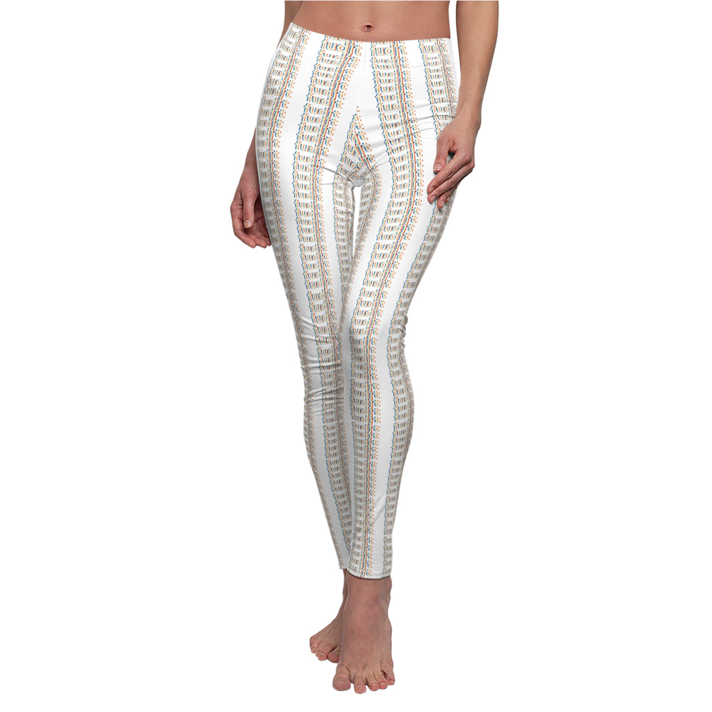 White fudjt Blindside 2.5 Leggings