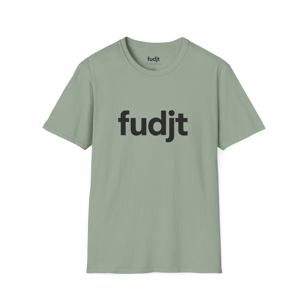 fudjt Everyday Style Black logo Tee | 17 Colors