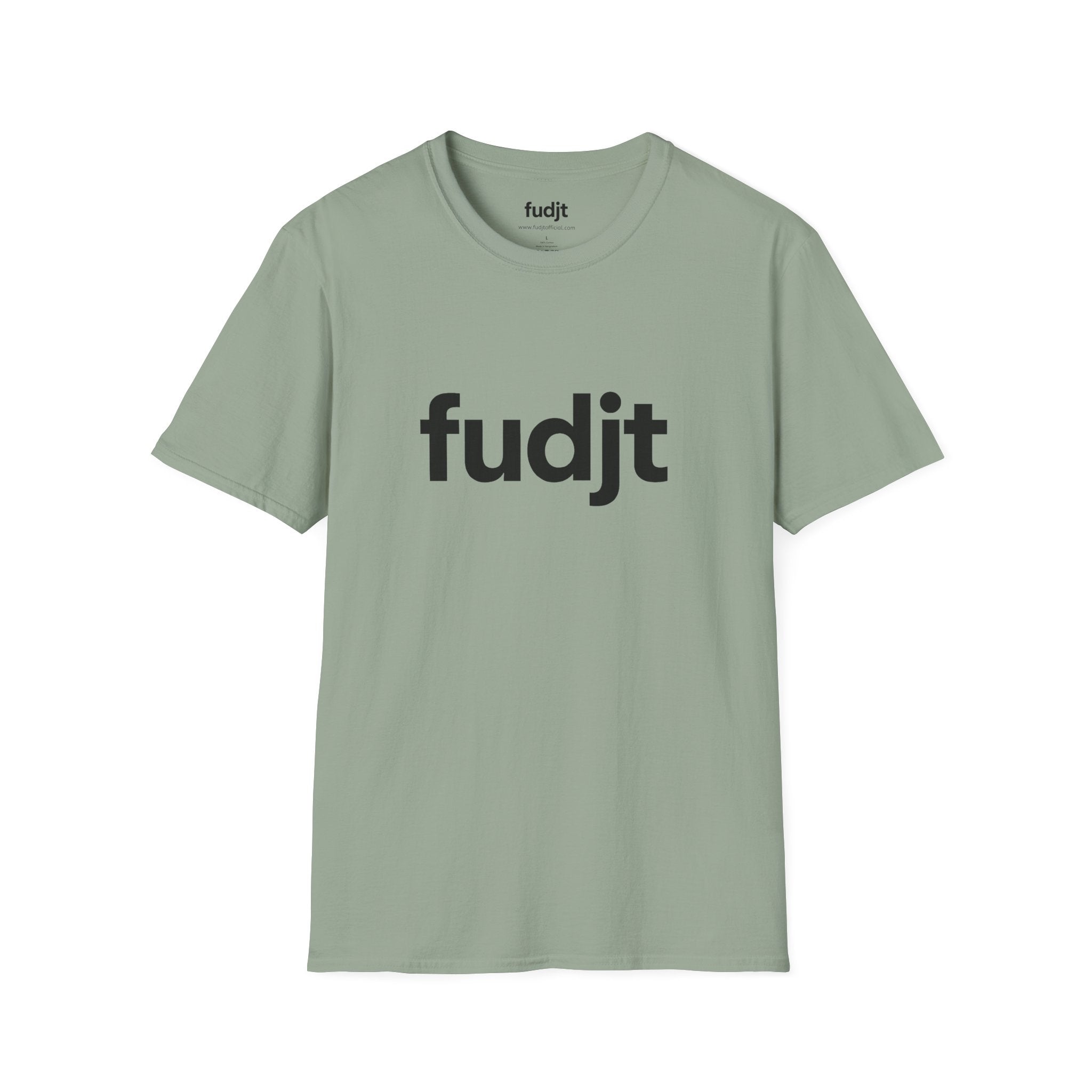 fudjt Everyday Style Black logo Tee | 17 Colors
