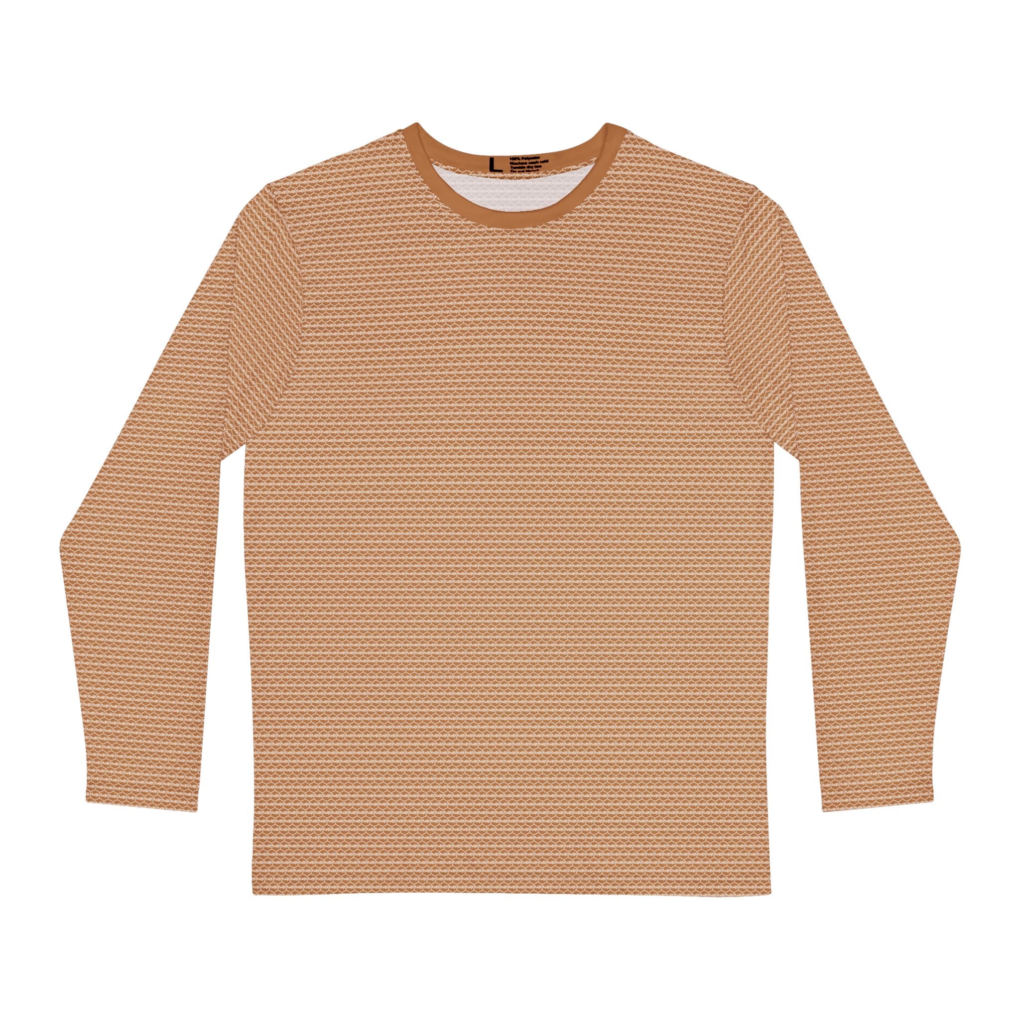 Light Brown fudjt Unbroken Chain .5 Fluid Vibes Long Sleeve Shirt