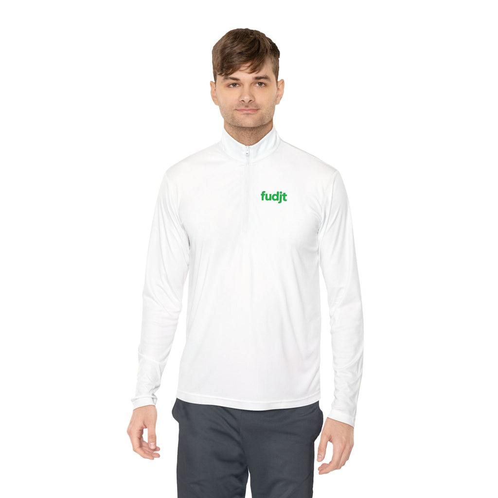 Quarter-Zip Performance Pullover | Green fudjt | 7 Colors