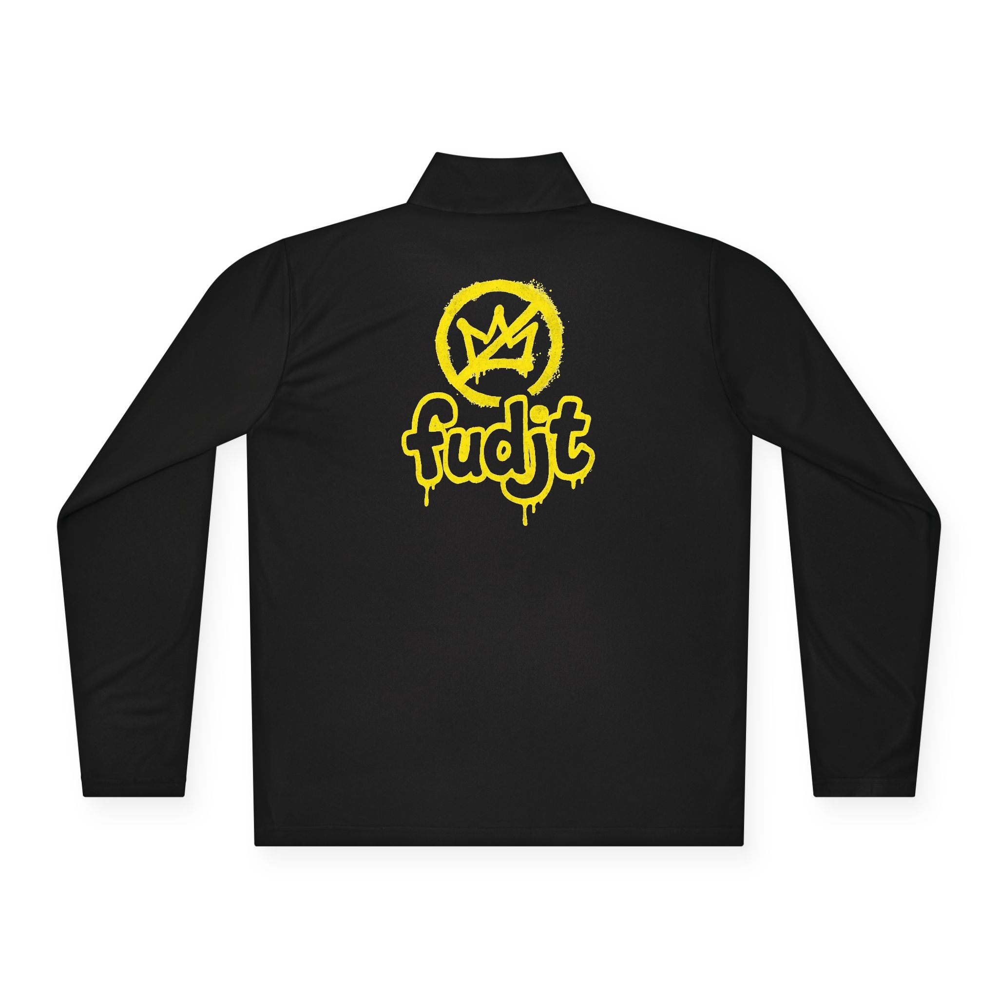 Quarter-Zip Performance Pullover | Golden fudjt No Kings | BOLD BACKSIDE | 8 Colors