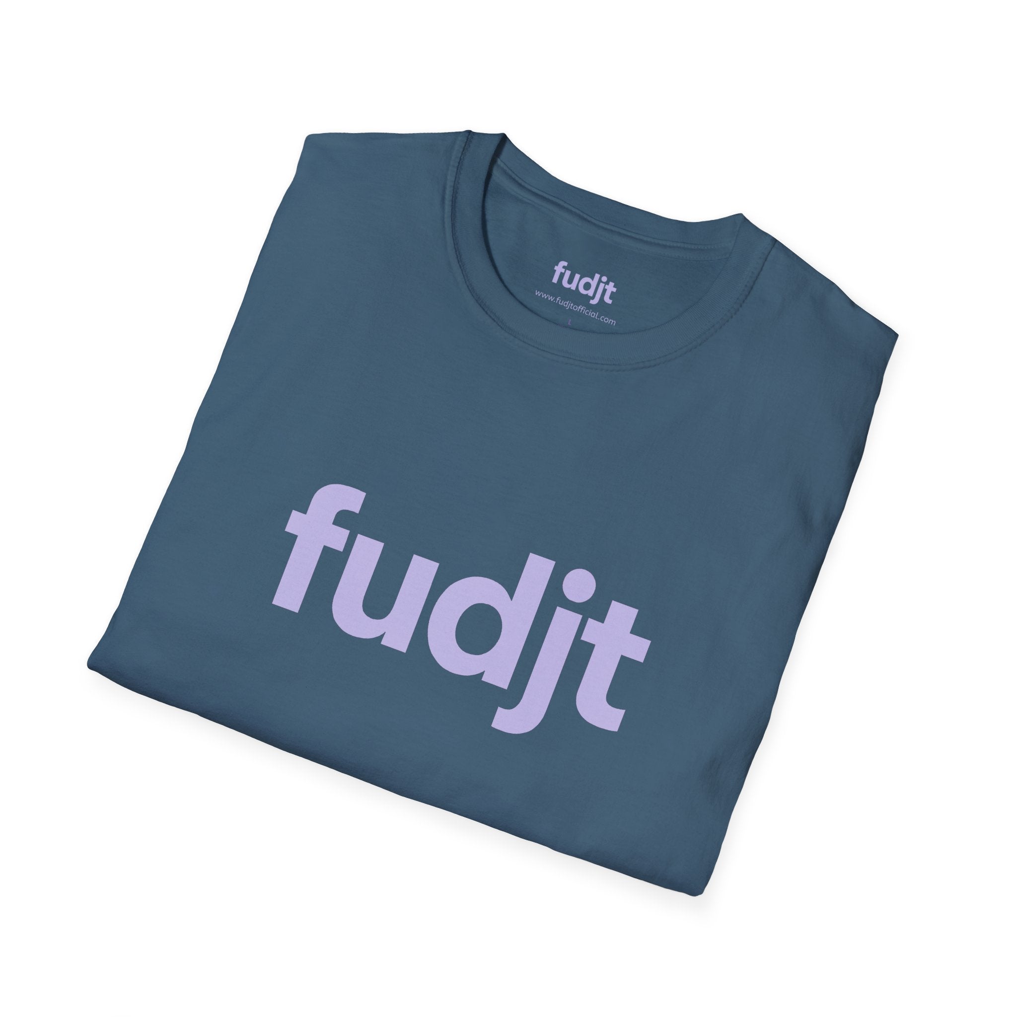 fudjt Everyday Style Lavender logo Tee | 16 Colors