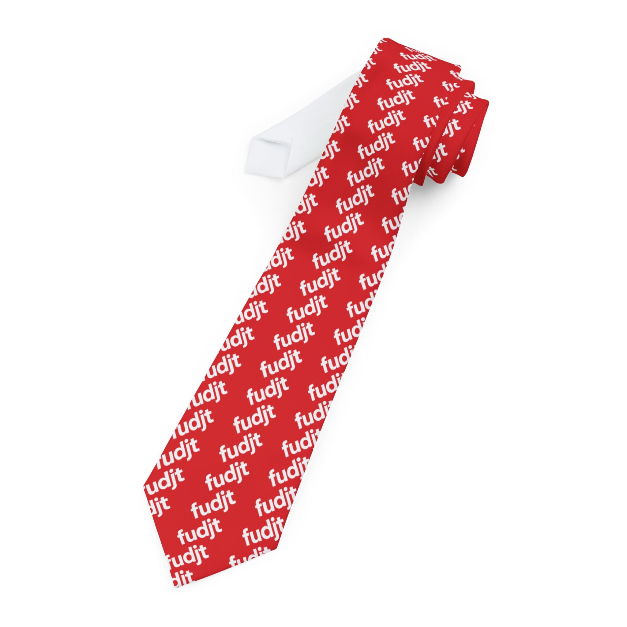 Red White fudjt 45-50 Fine Necktie