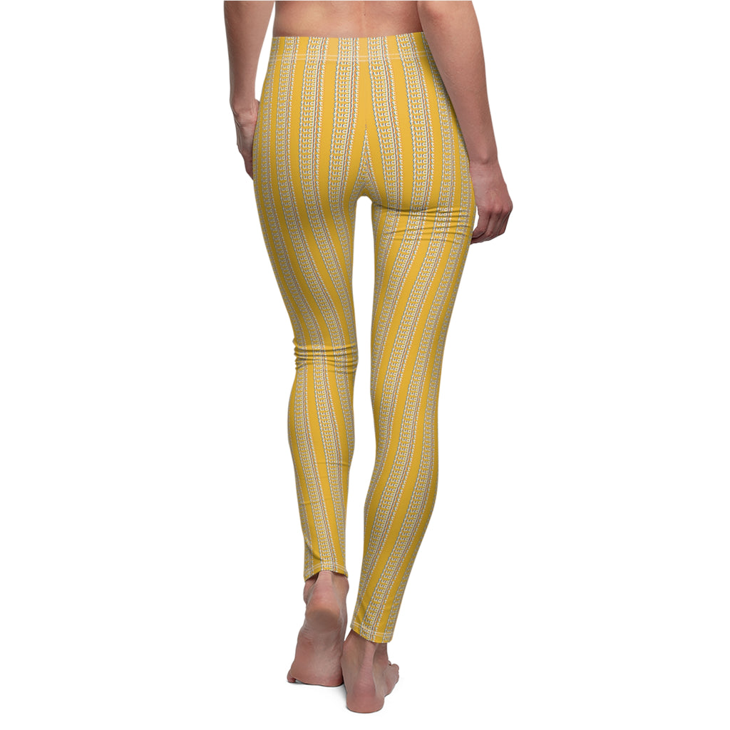Yellow fudjt Blindside 1.25 Leggings