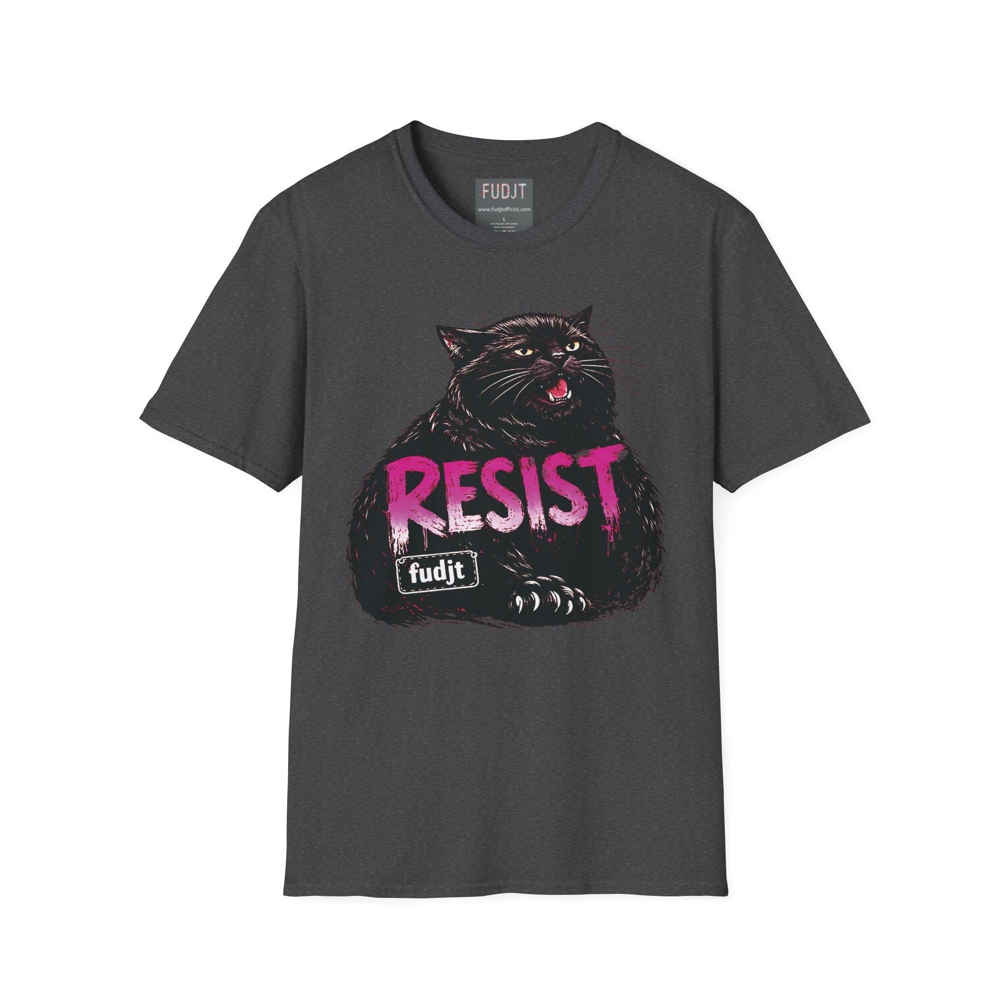 fudjt RESIST Everyday Tee - Black Pussycat | 11 Colors