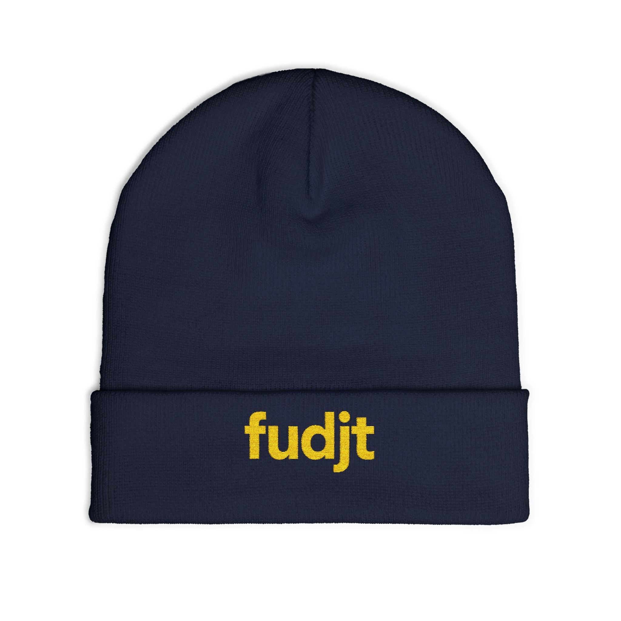 Stylish & Cozy fudjt Knit Beanie | Gold Embroidery | 6 Colors