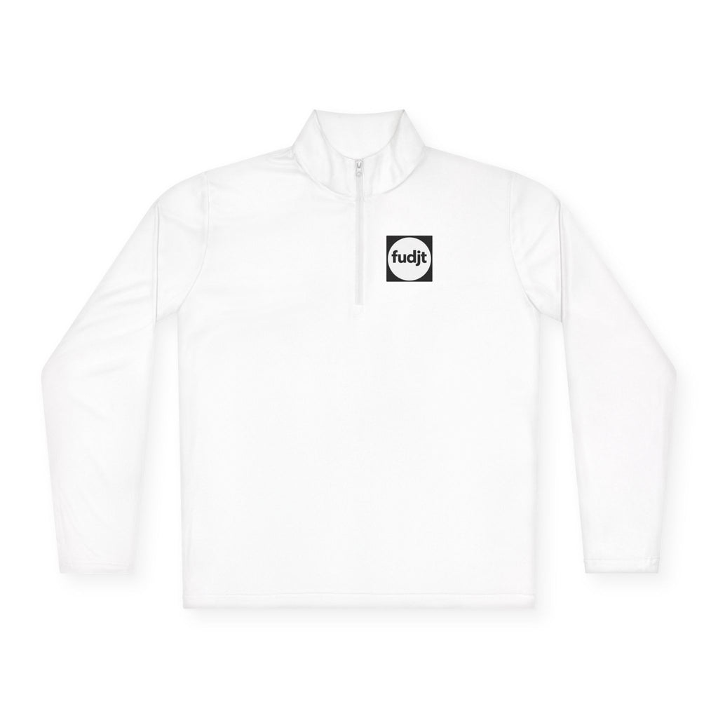 Quarter-Zip Performance Pullover | Black Square fudjt Circle | 6 Colors