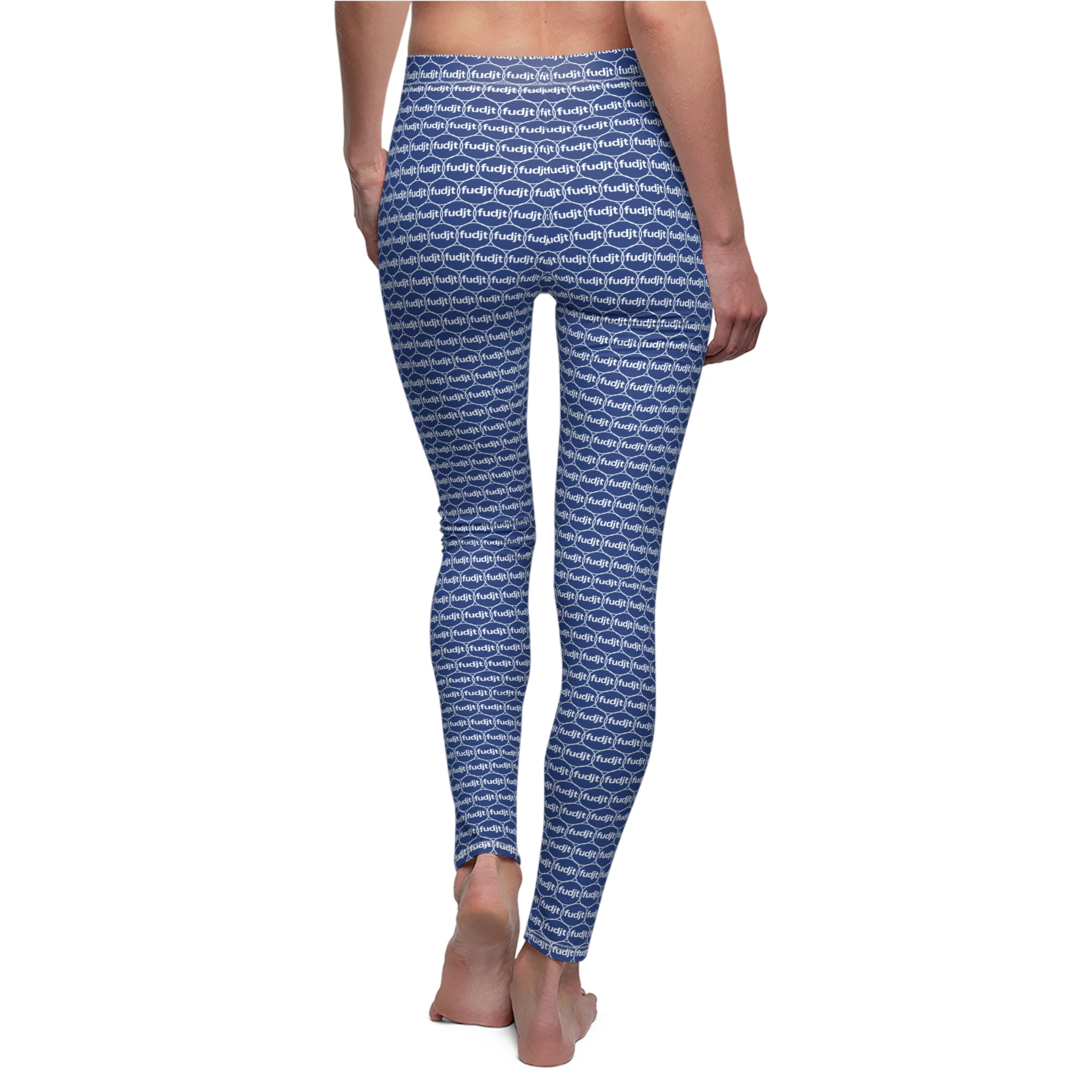 Dark Blue fudjt Unbroken Chain 1.25 Casual Leggings