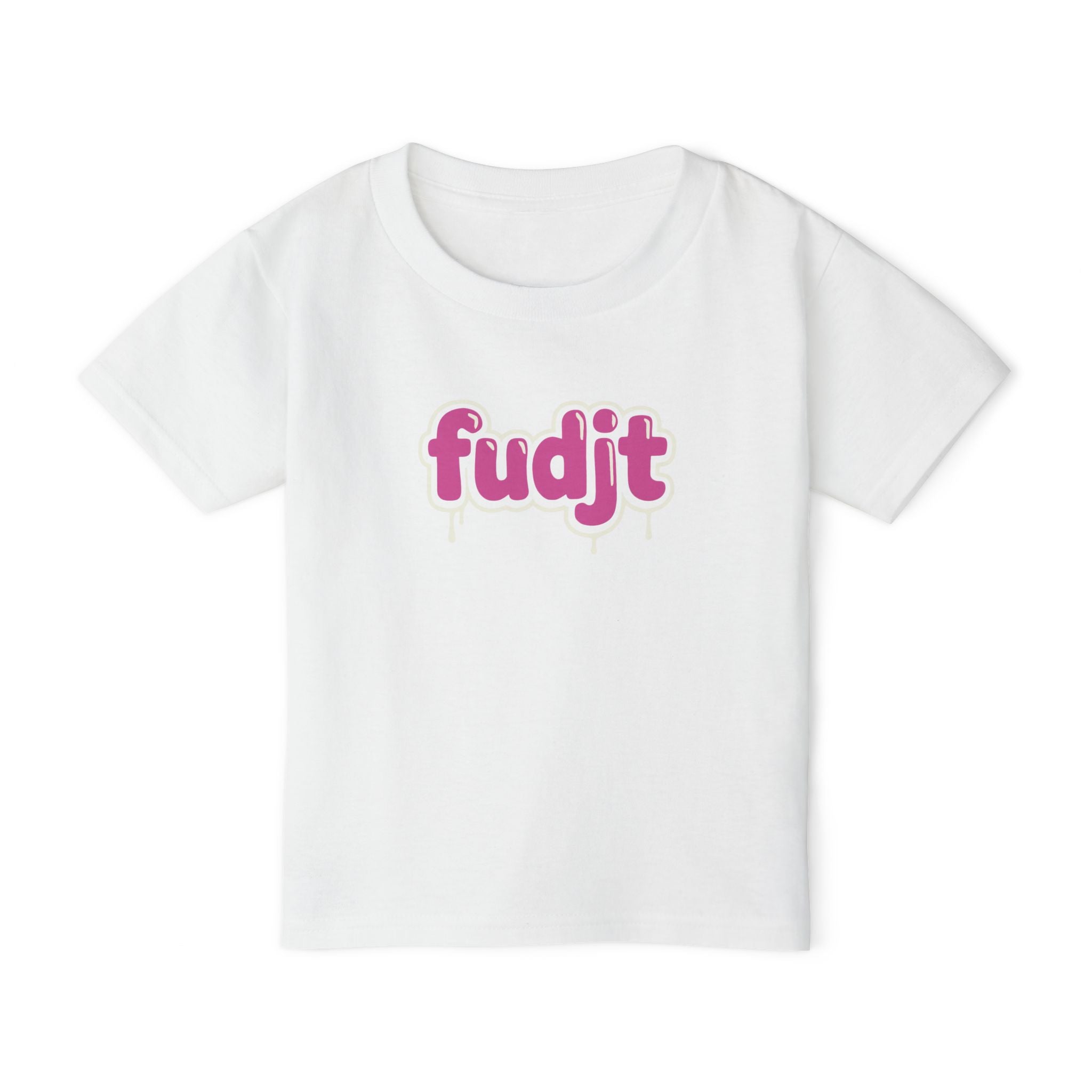 fudjt Toddler Tee with Pink Drip Design | 6 Colors