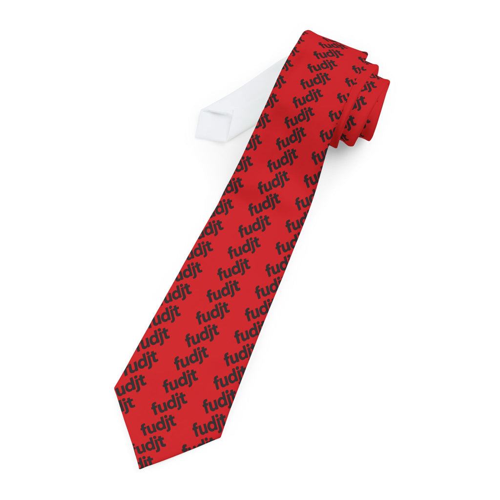 Red Black fudjt 45-50 Fine Necktie