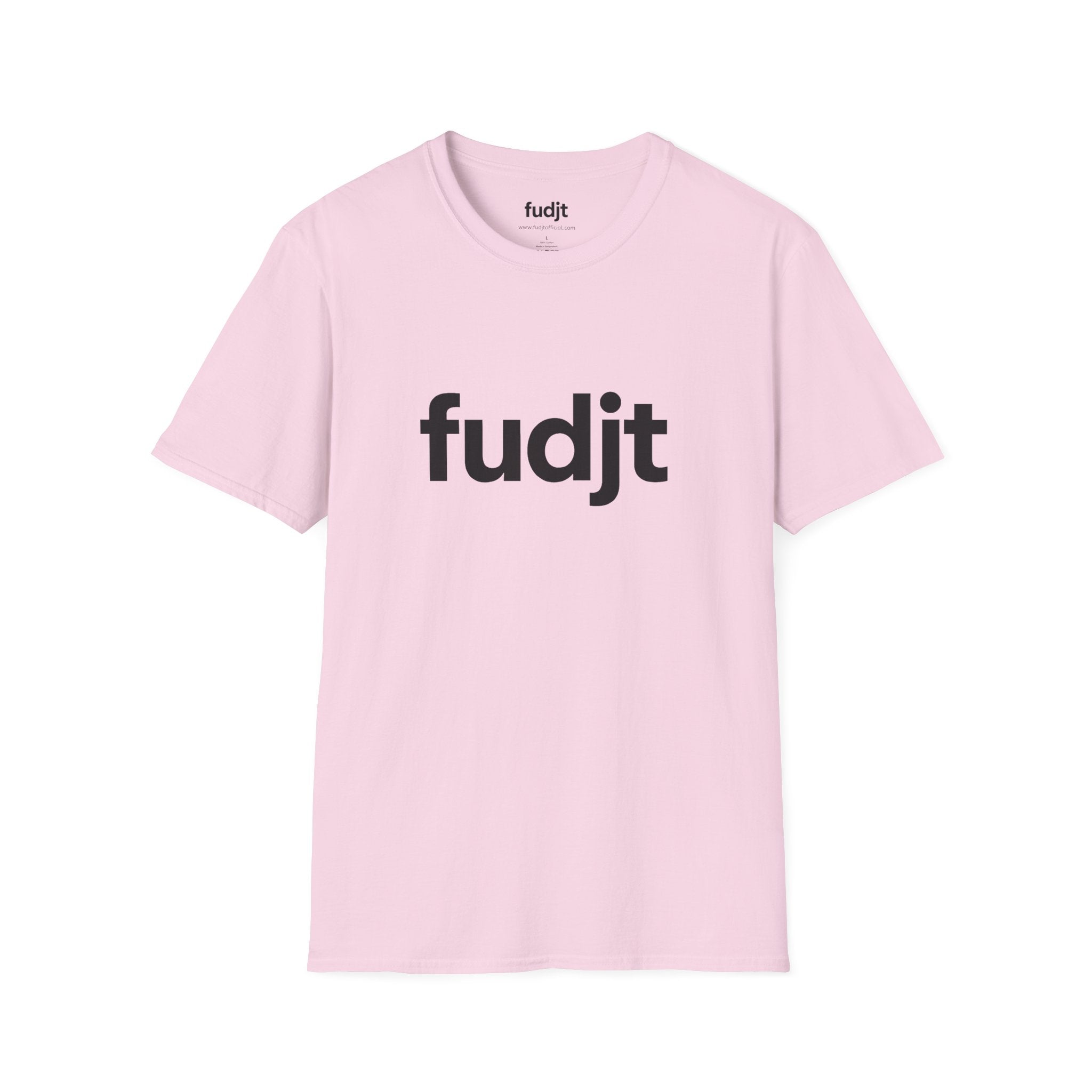 fudjt Everyday Style Black logo Tee | 17 Colors