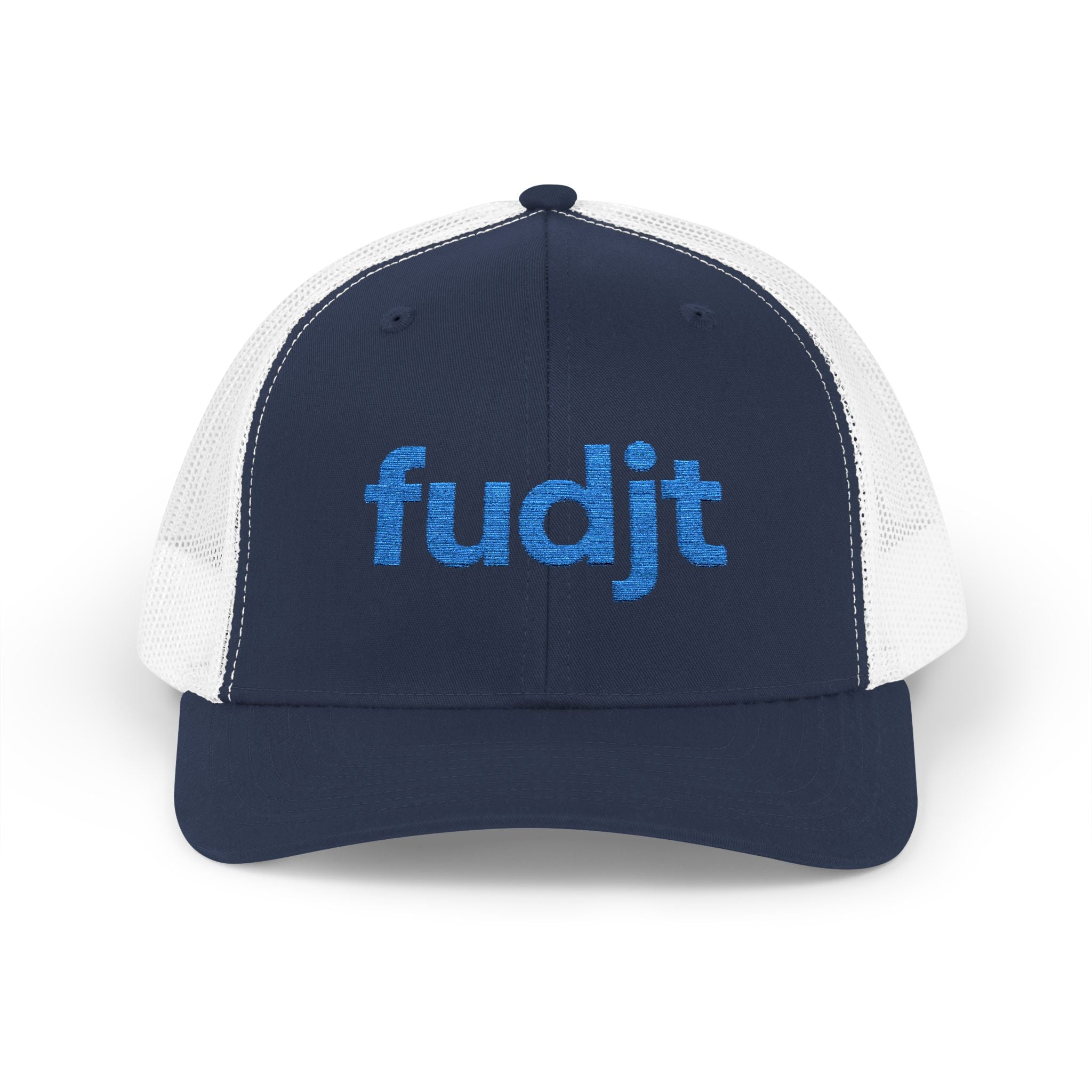 Light Blue fudjt logo Snapback Trucker Cap | 6 Colors
