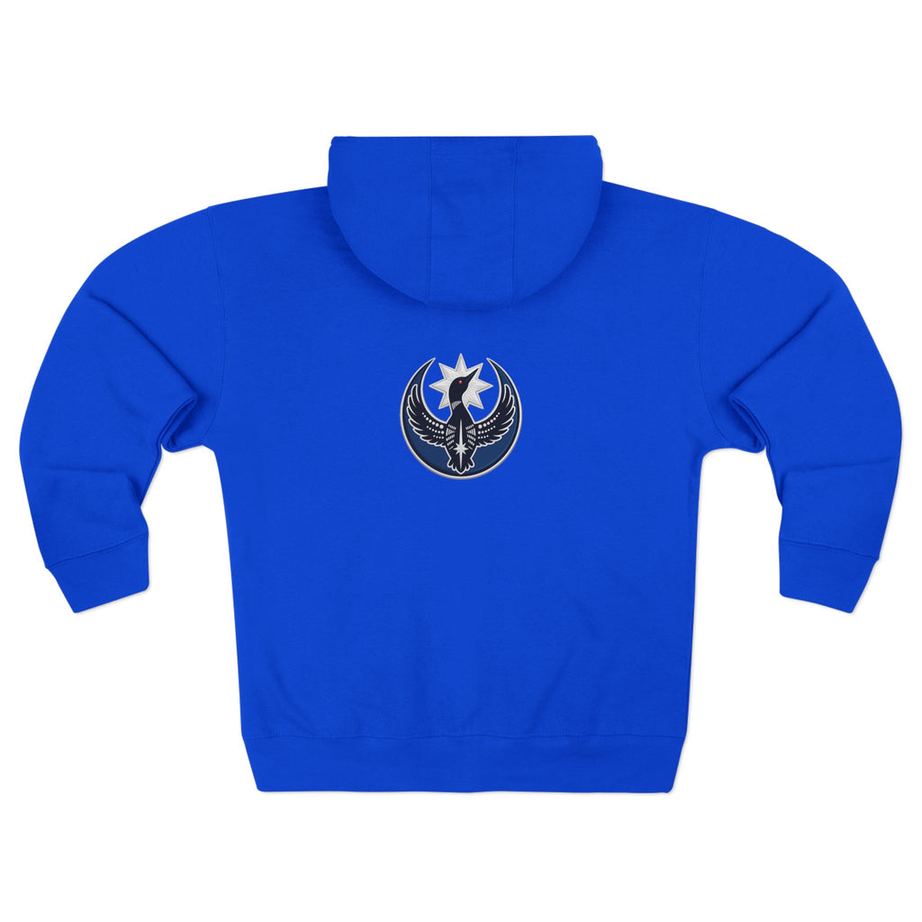 MN Rebel Loon Especial fudjt Zip Hoodie | Front & Back Graphic | 7 Colors
