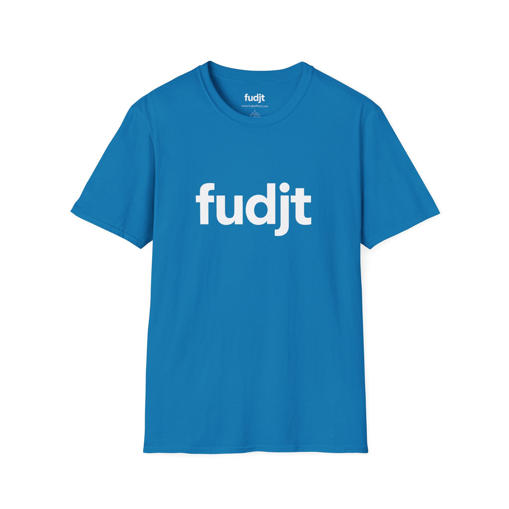 fudjt Everyday Style White logo Tee | 14 Colors
